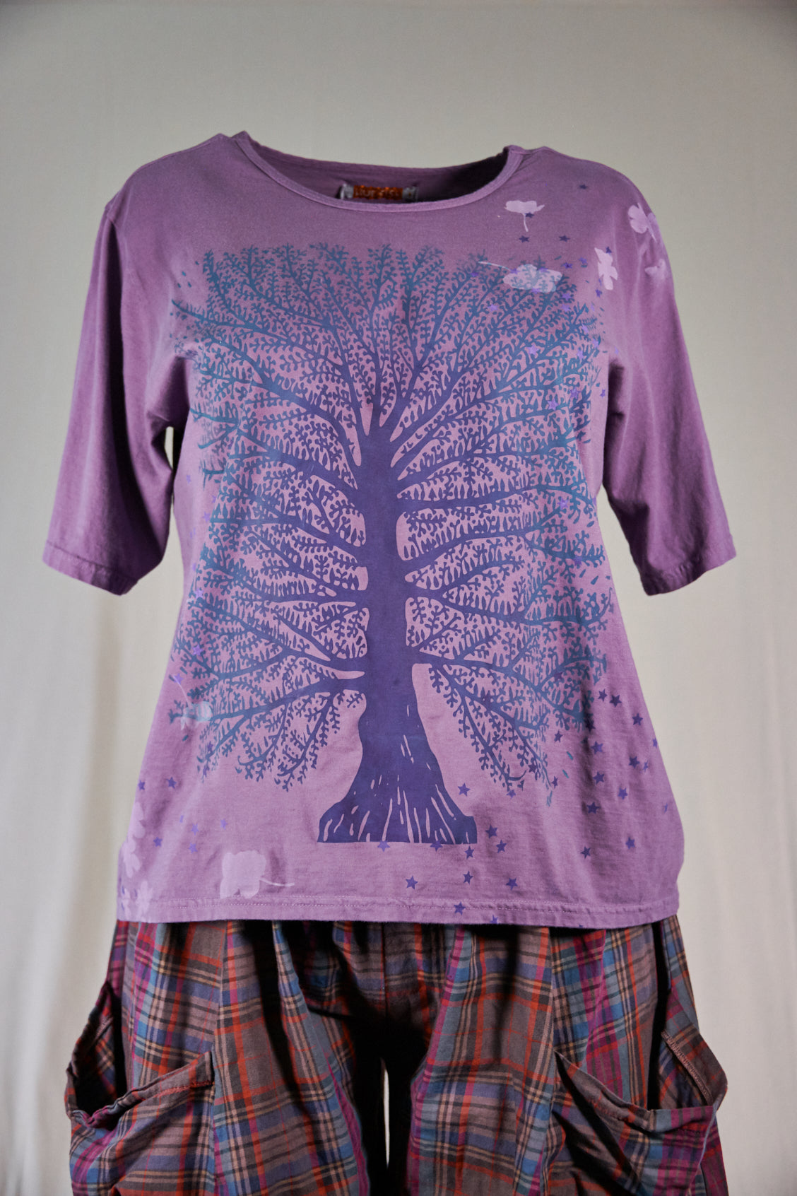 1171-Fiona Tee-Violette-Tree and Stars