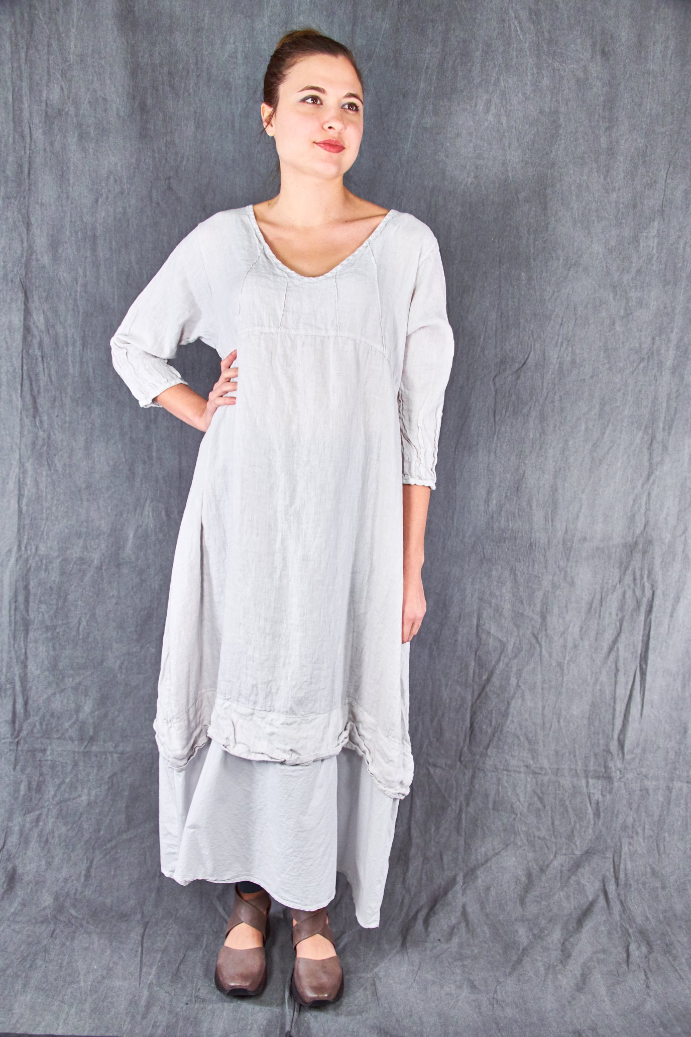 7156 Occasion Dress Cool Gray-U