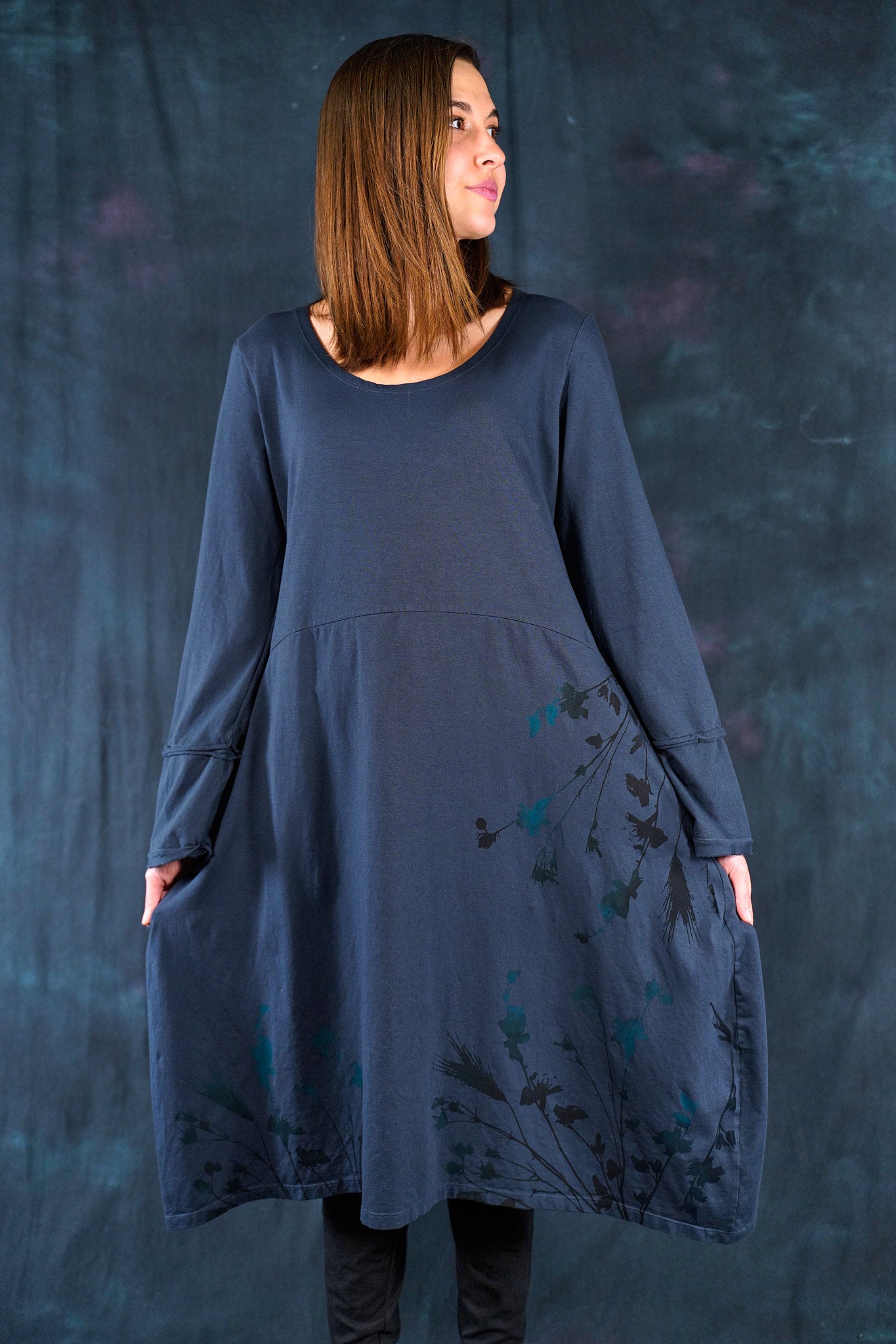 7230 Amelie Dress Ink-P