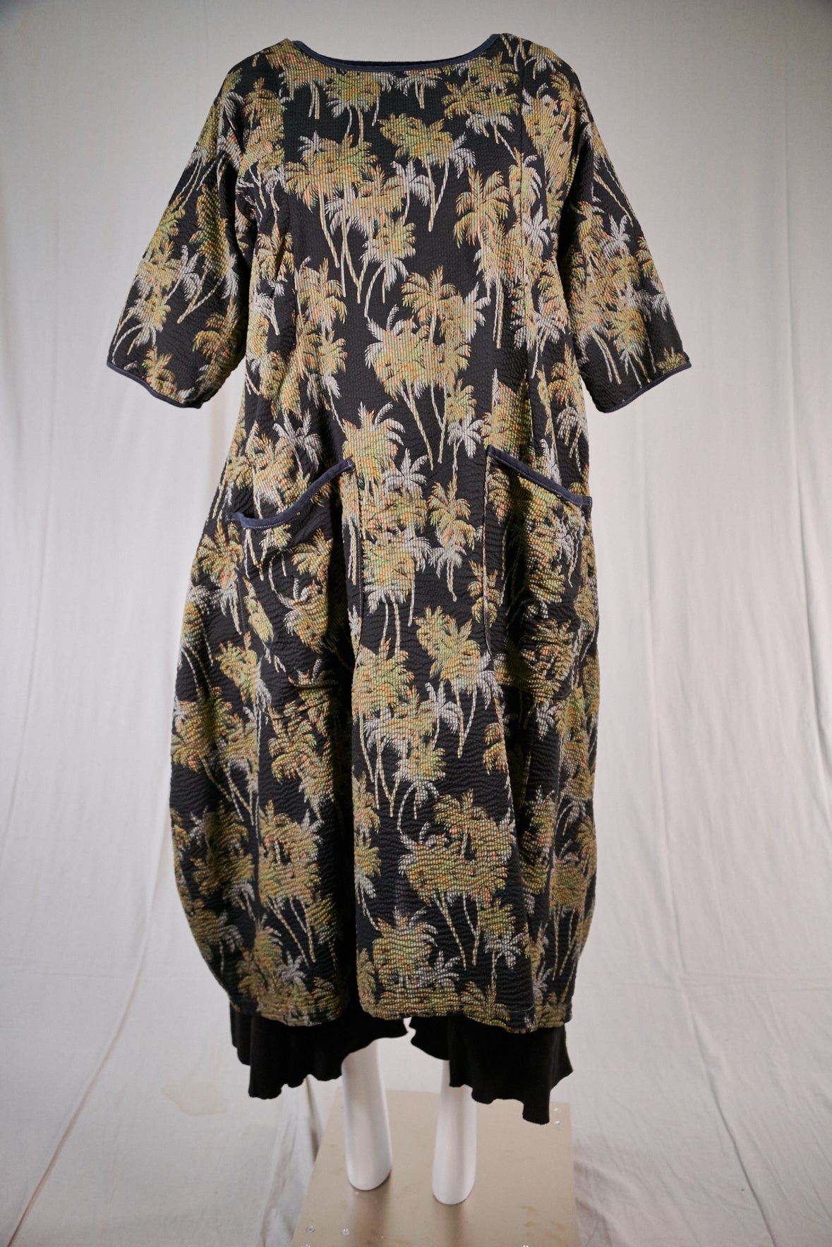 7777 Resort Palm Dress-Army-U