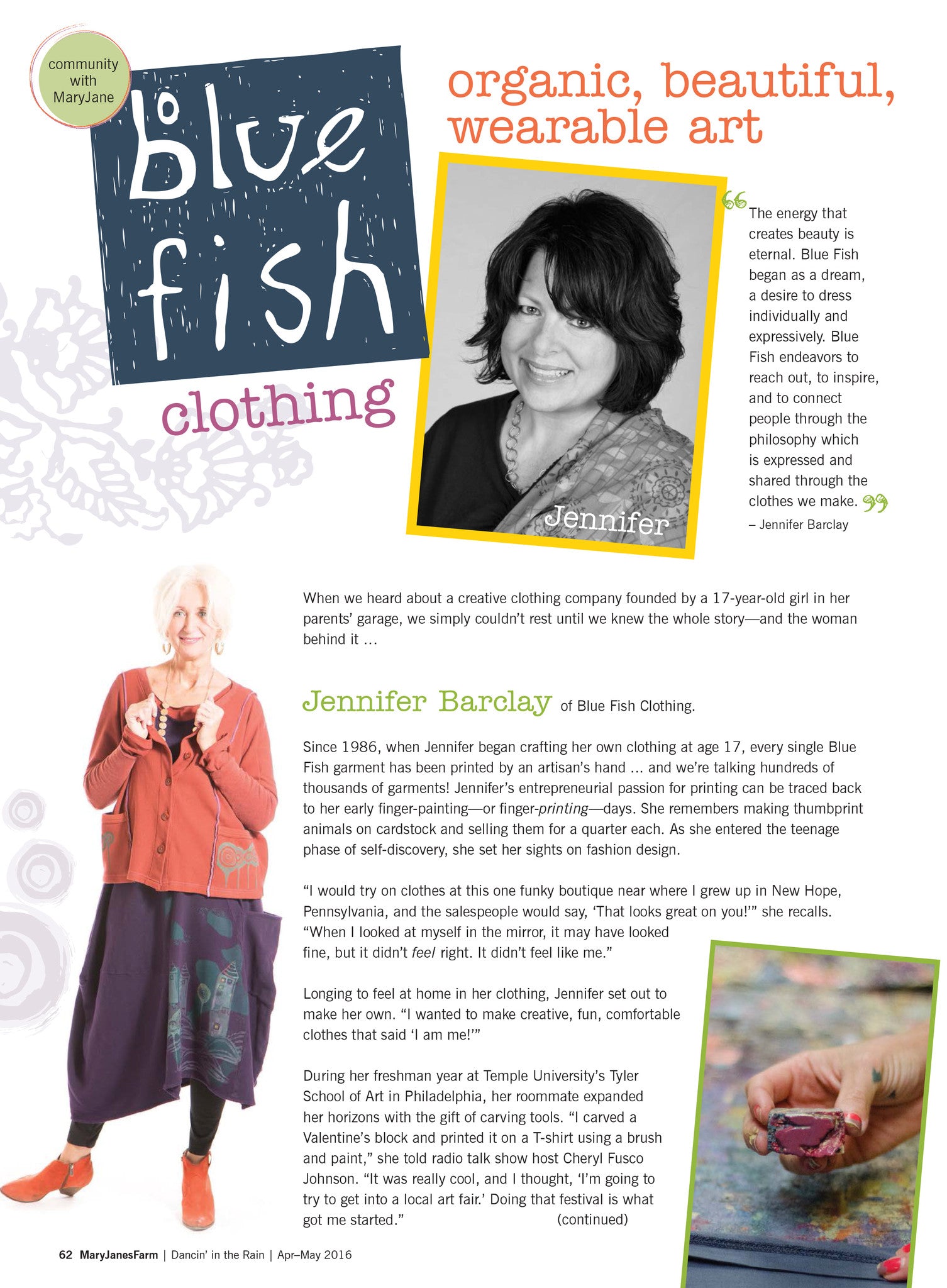 Mary Janes Farm ♥’s Blue Fish!