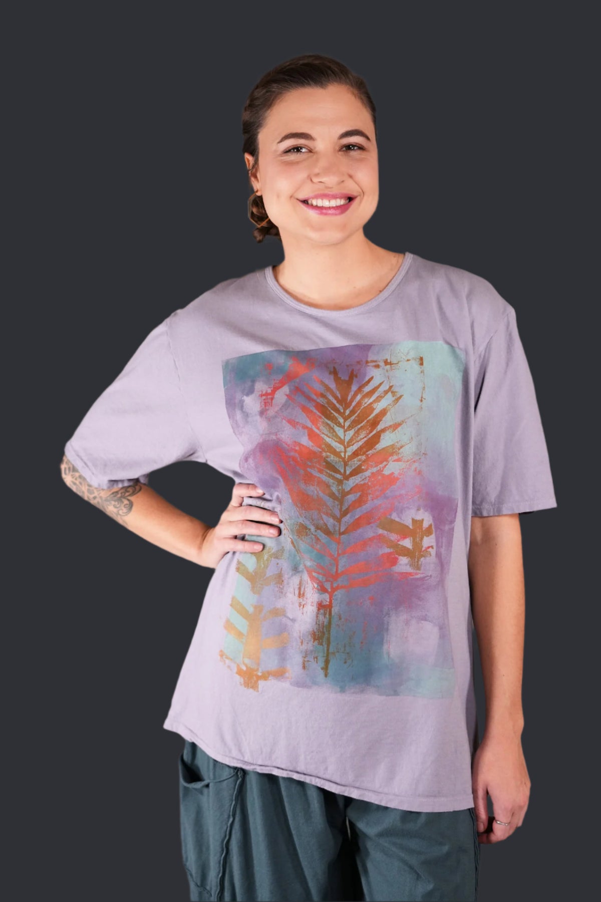 1171 Studio Tee Opal Fern-P