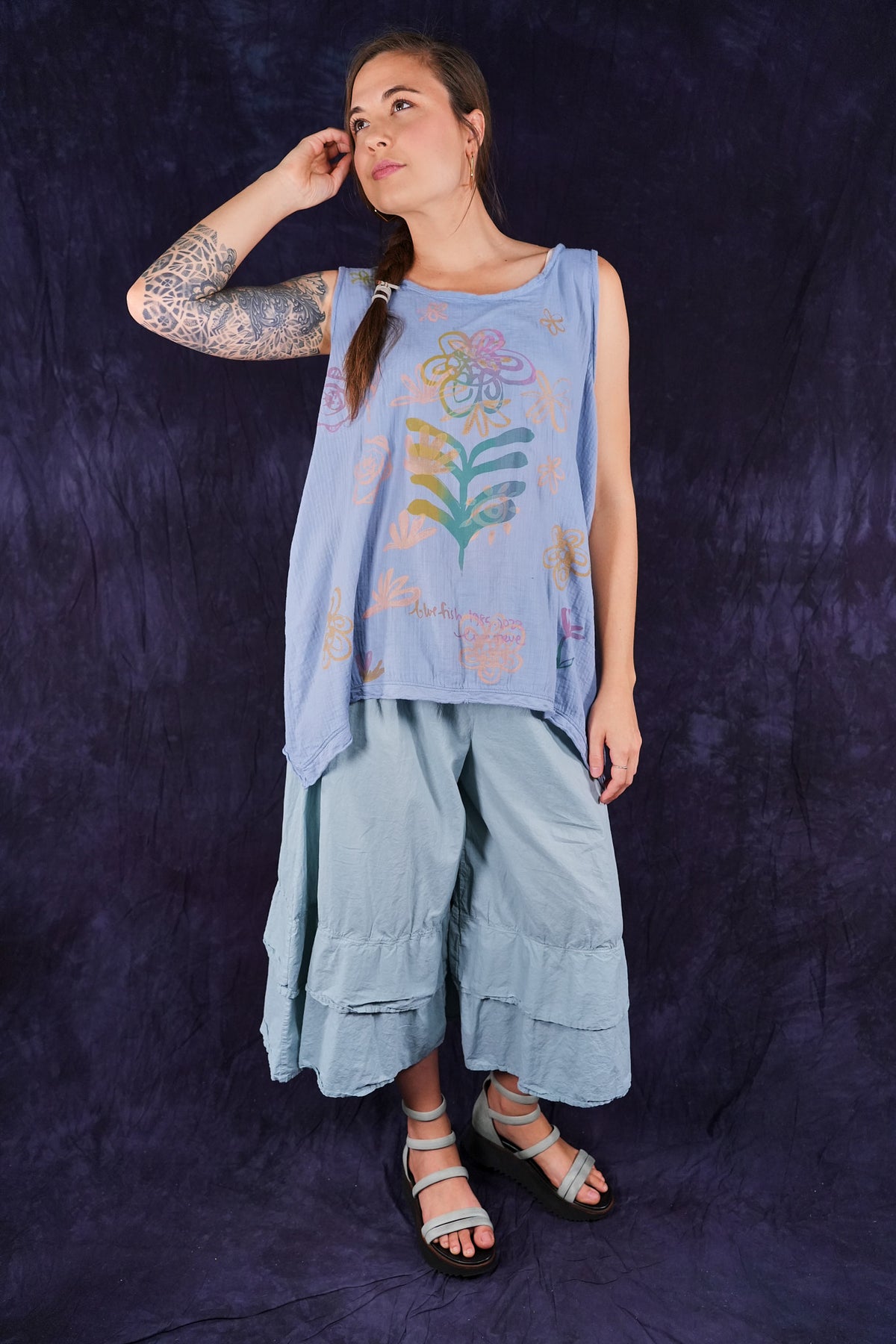 1196-2 Summer Tank Sky-P