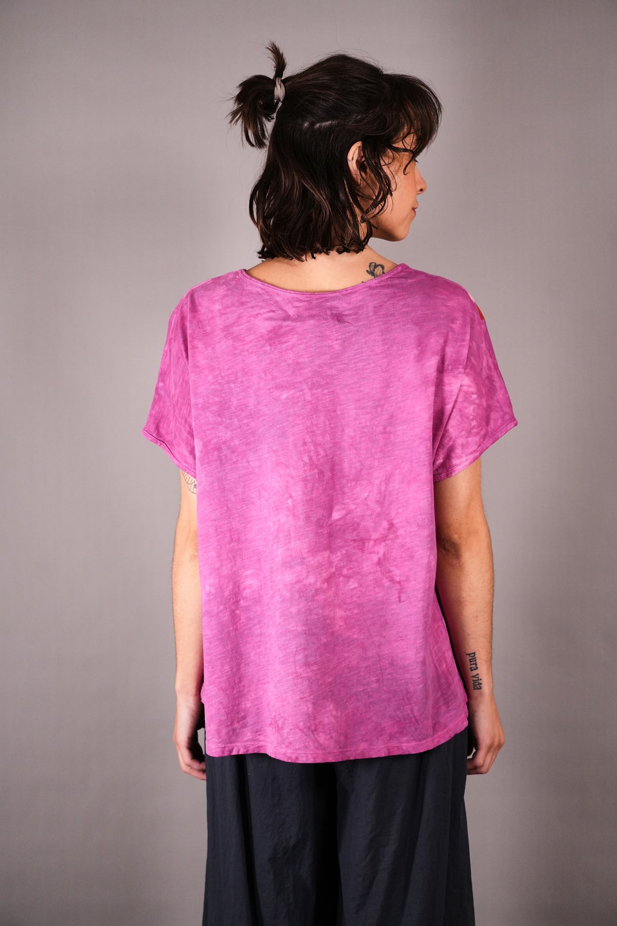 1250 HD Moon Tee Hot Pink Spring Owl