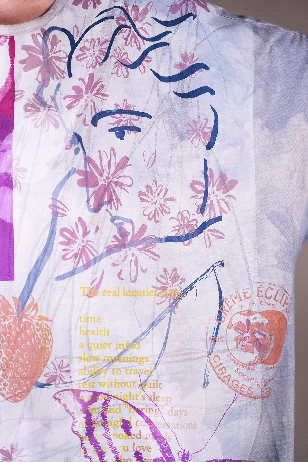 1255 HD Art Tee Sky and Petal Be Kind