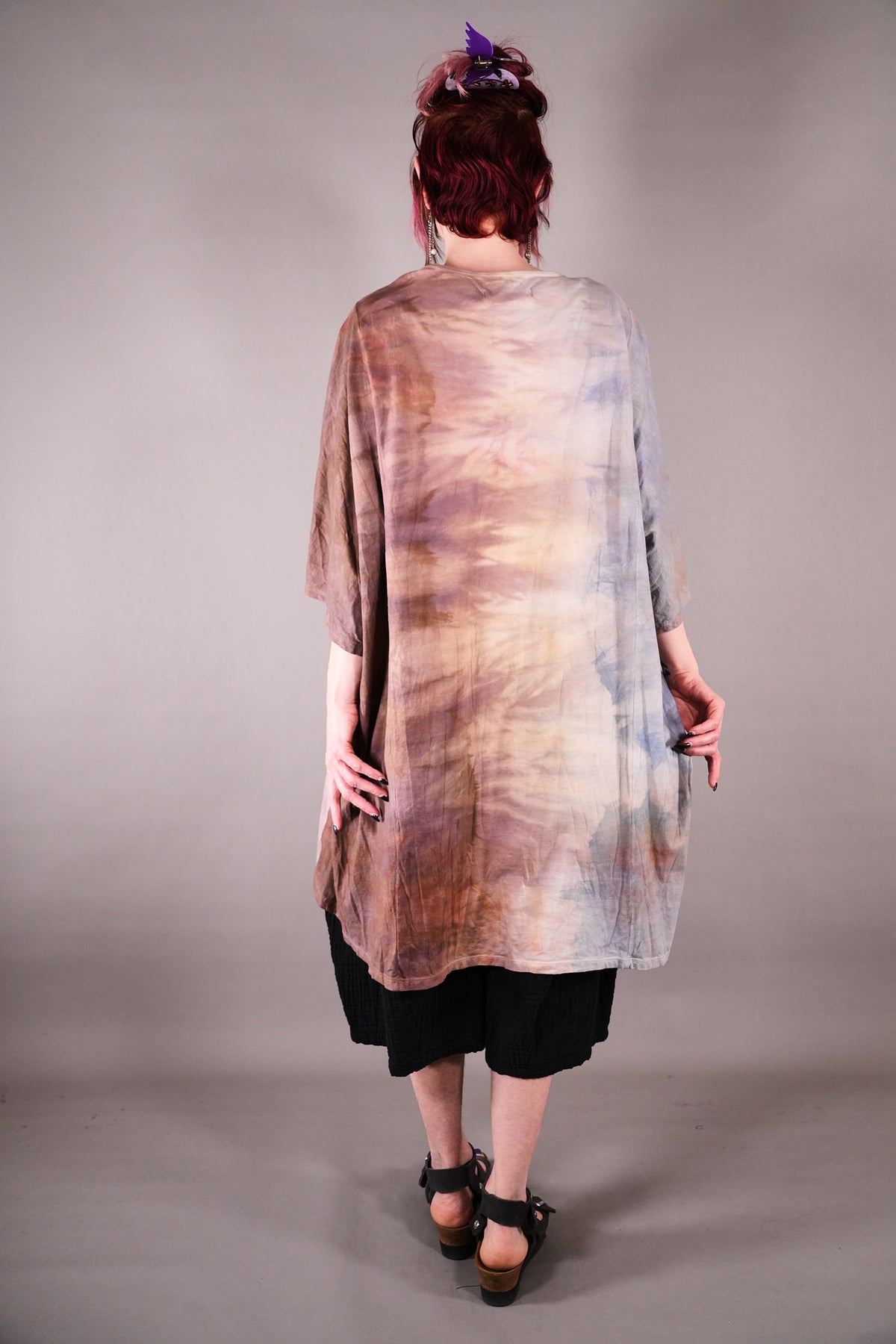 1255 HD Art Tee Taupe Blue Seed Packet