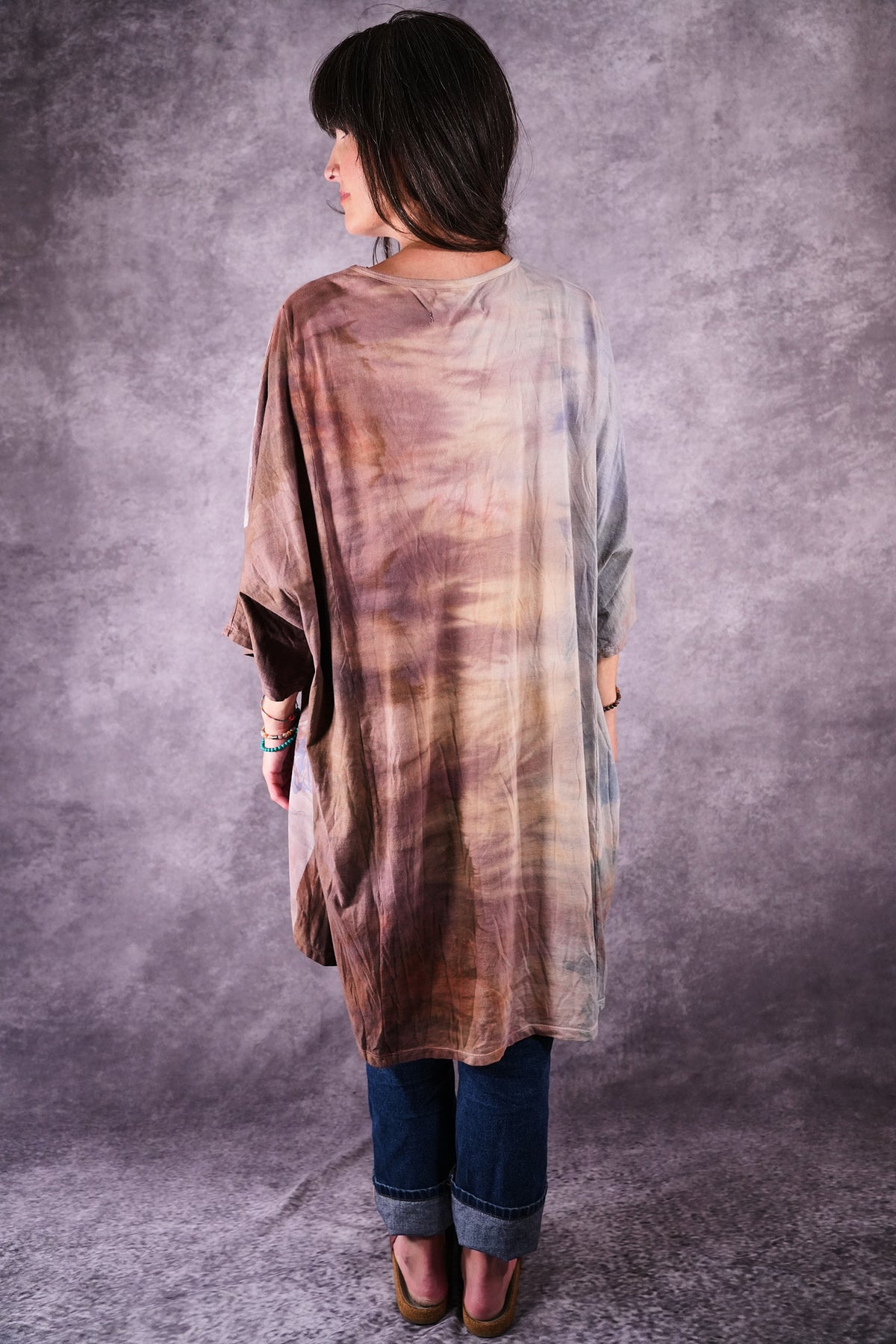1255 HD Art Tee Taupe Blue Seed Packet