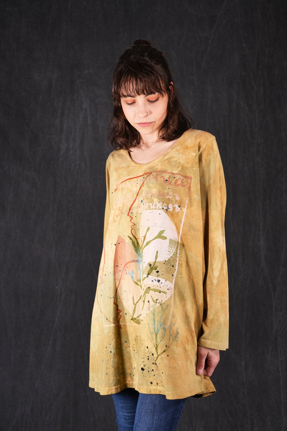 1613 HD Rilassante Tunic Bronze Sea Portrait