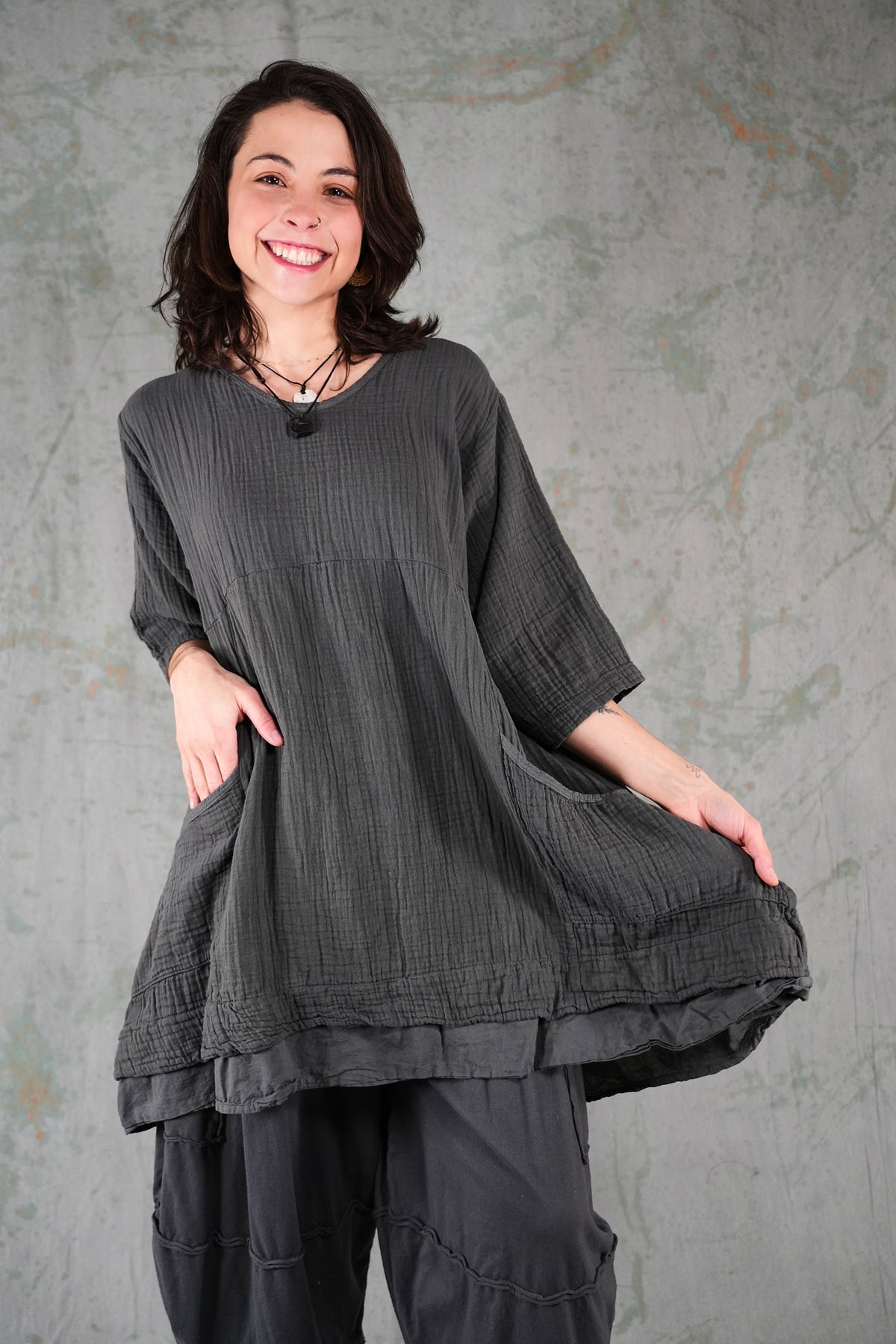 2315 Layerlook Zen Tunic Chimera-U