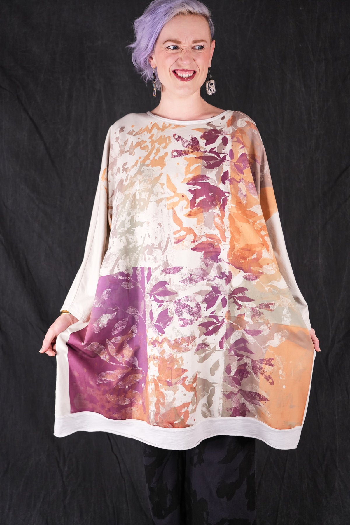 2354-2 Traveler Sweatshirt Moonbeam Foliage-P