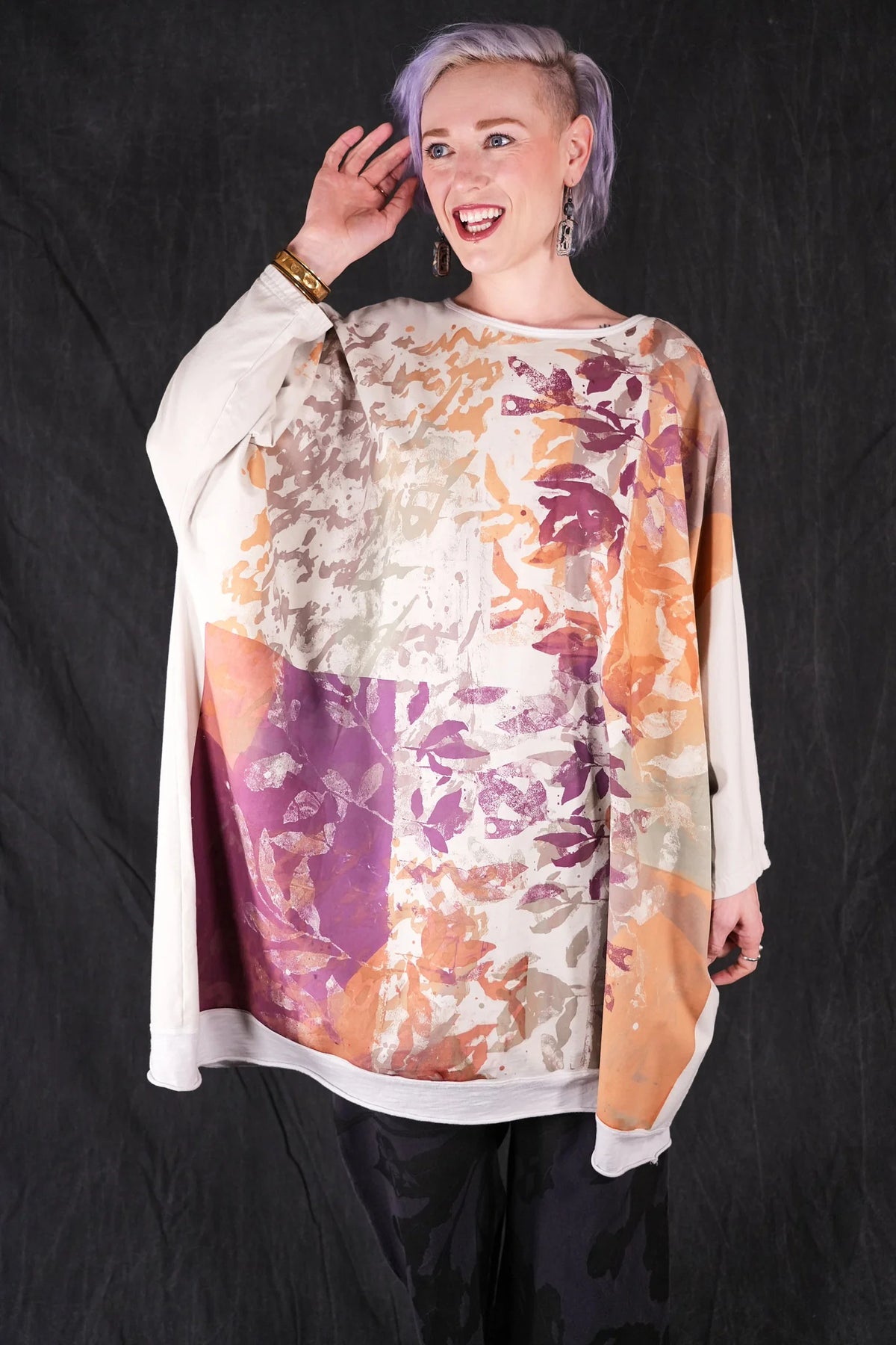 2354-2 Traveler Sweatshirt Moonbeam Foliage-P