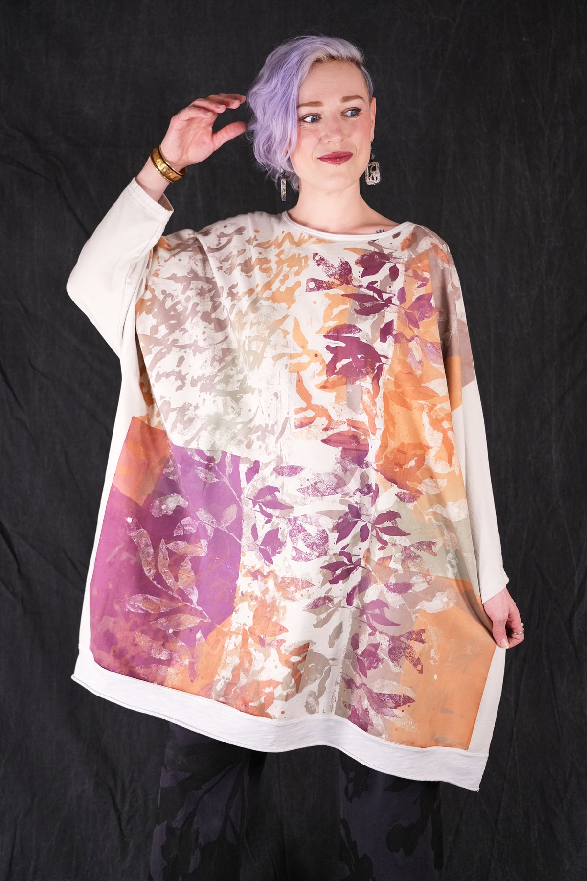2354-2 Traveler Sweatshirt Moonbeam Foliage-P