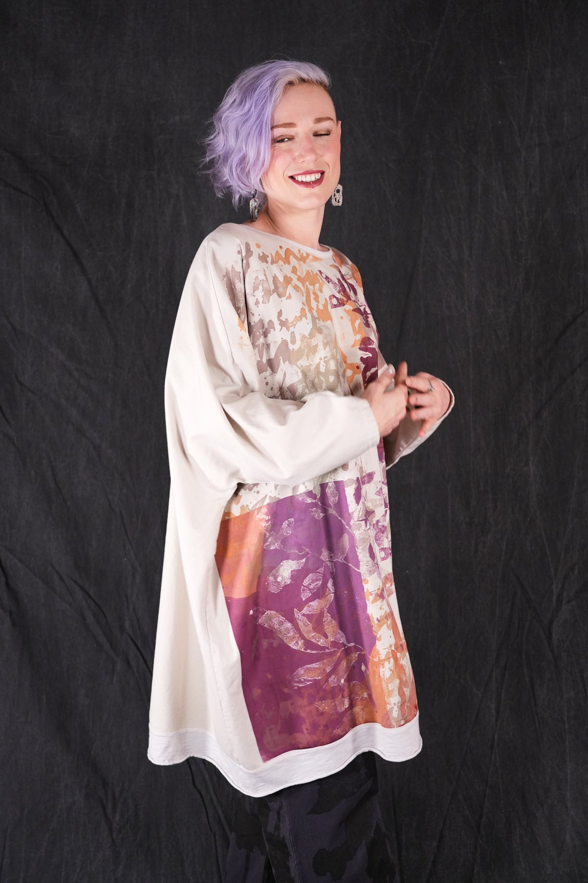 2354-2 Traveler Sweatshirt Moonbeam Foliage-P