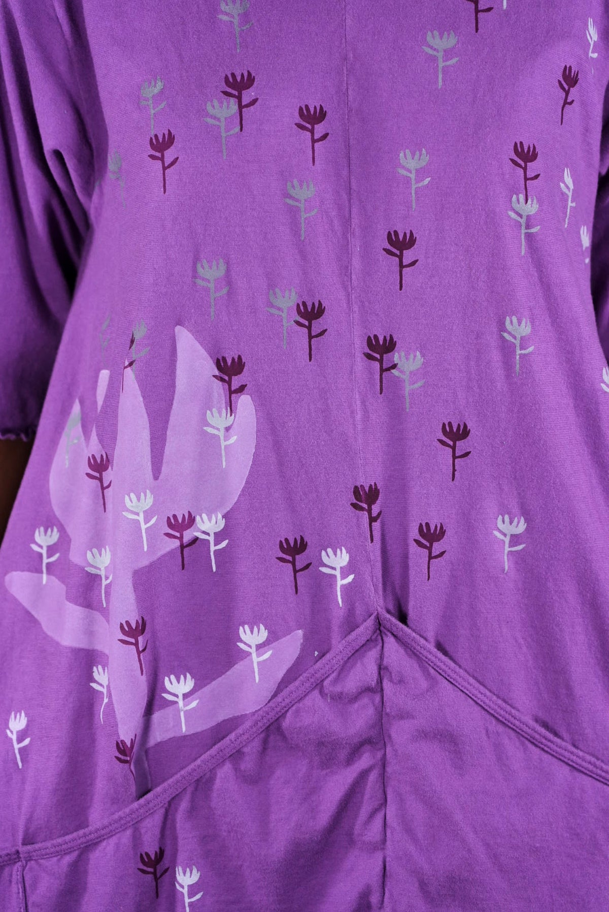 2370 Four Pocket Tunic Violet-P