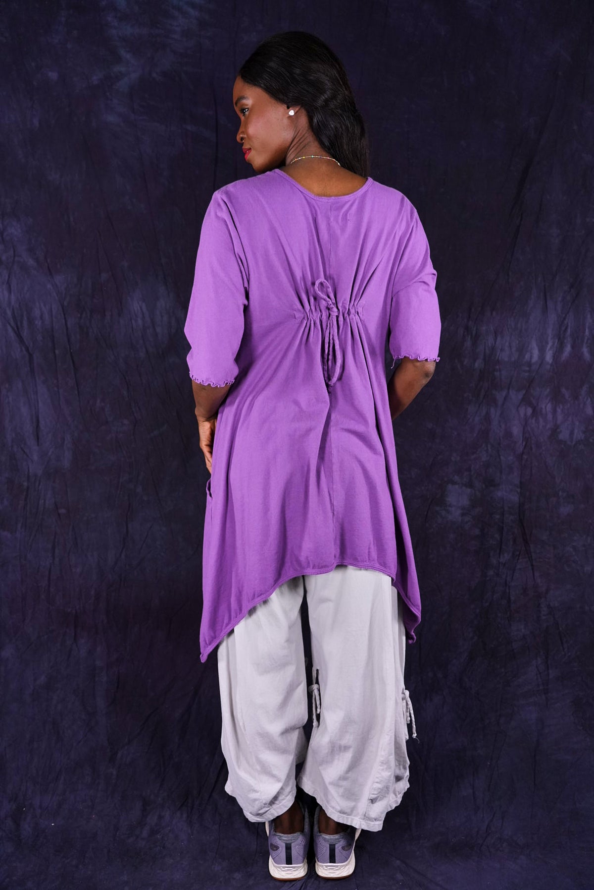 2370 Four Pocket Tunic Violet-P