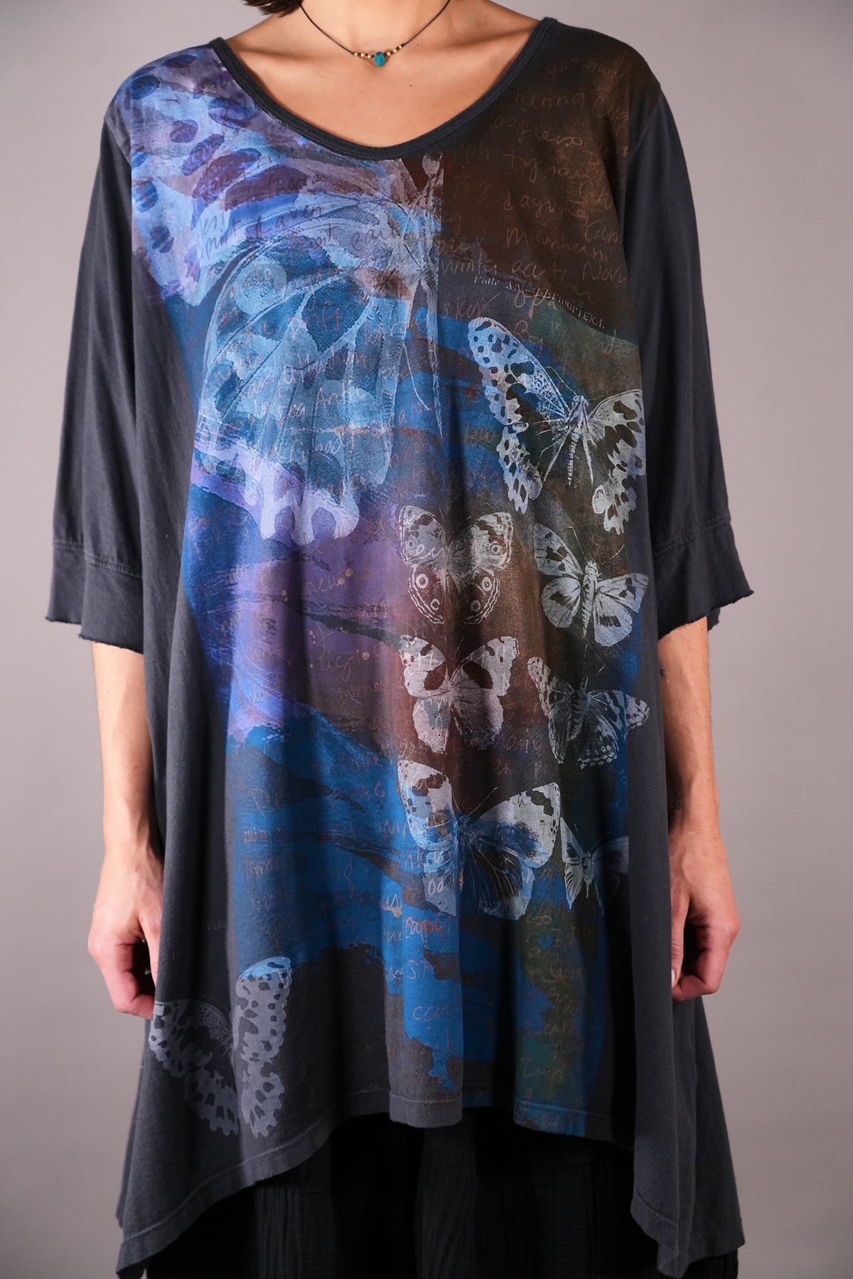 2371 Happiness Tunic Black Sand The Butterfly Effect