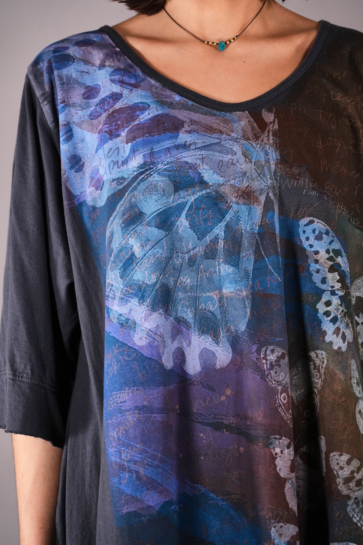 2371 Happiness Tunic Black Sand The Butterfly Effect
