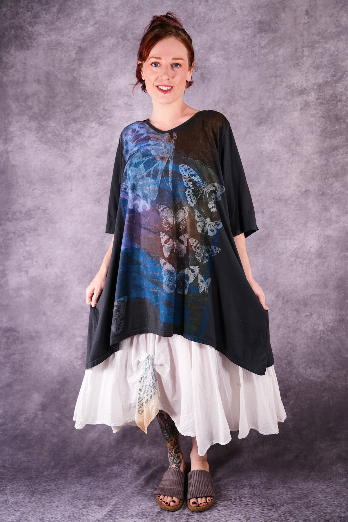 2371 Happiness Tunic Black Sand The Butterfly Effect