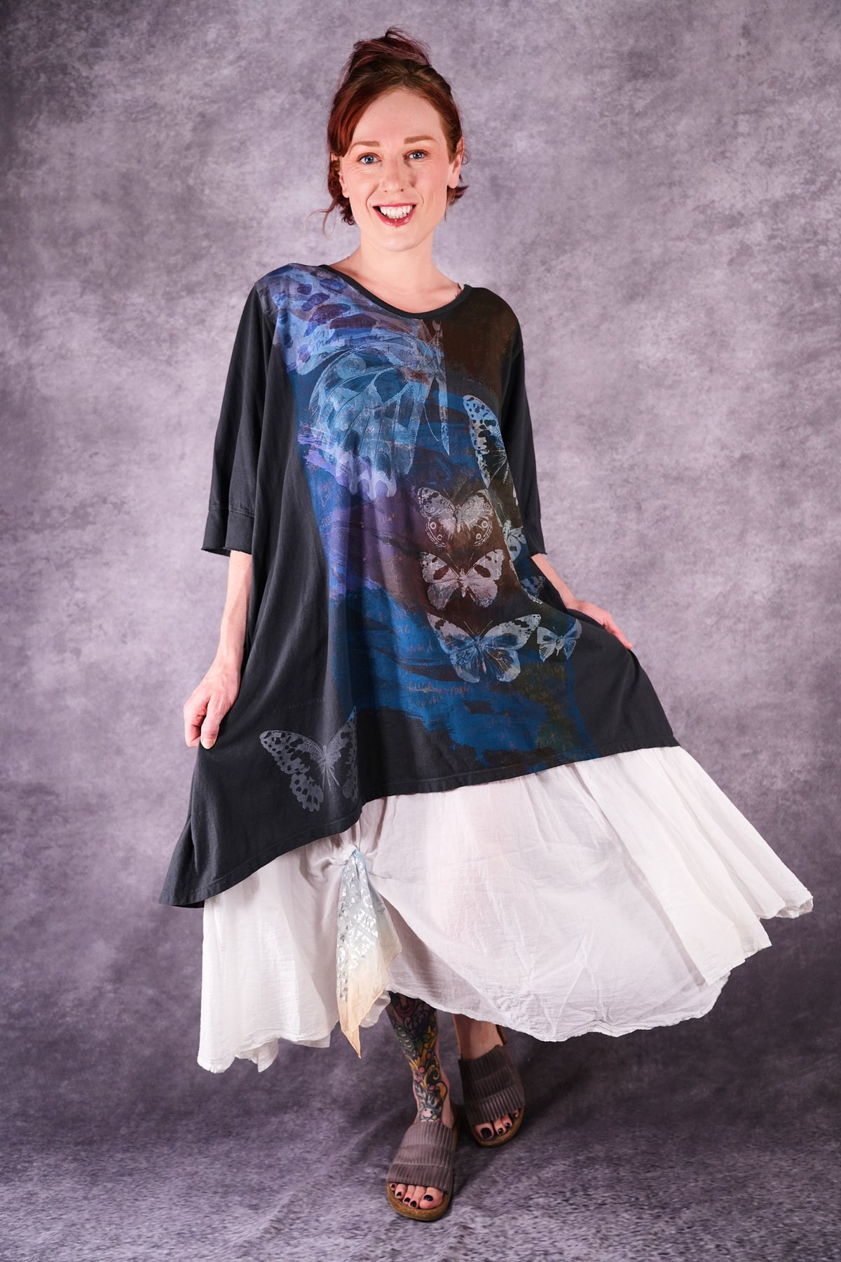 2371 Happiness Tunic Black Sand The Butterfly Effect