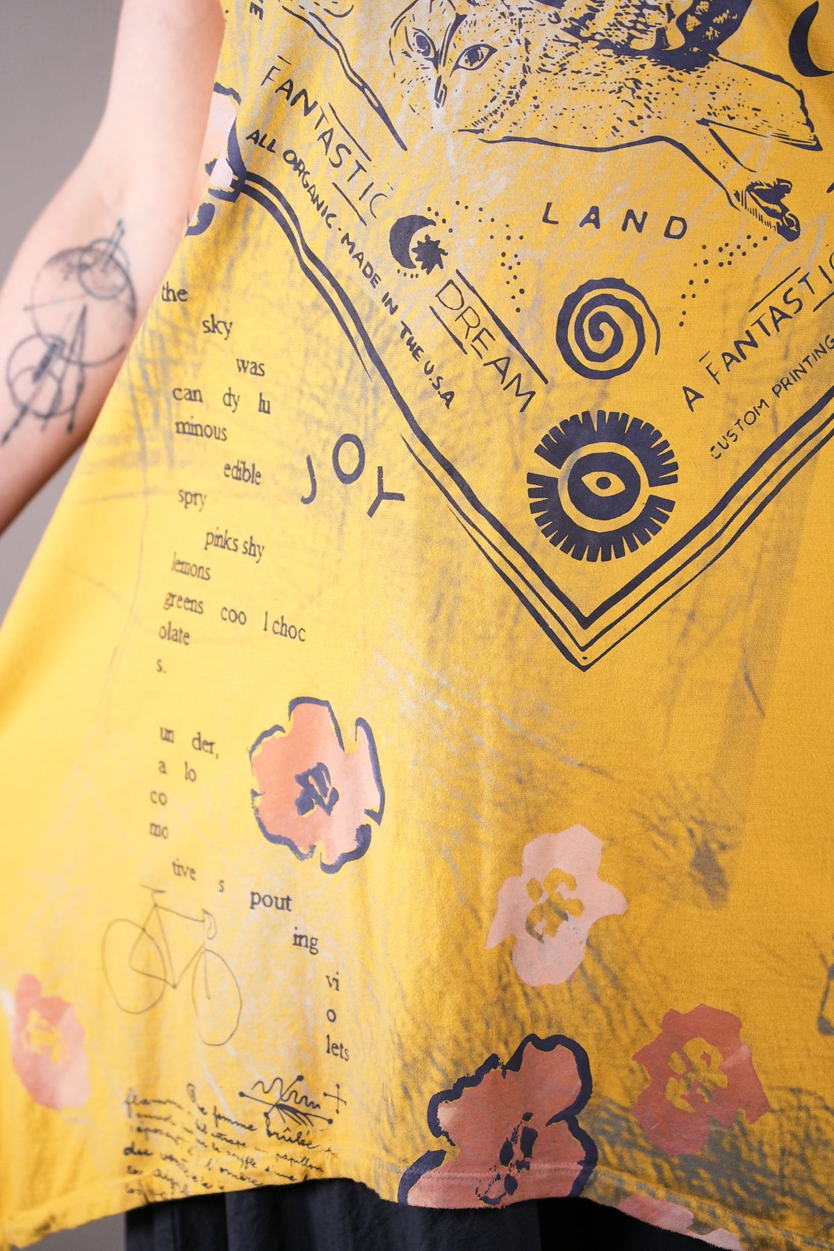 2375 Tunic Tank Dandelion Summer Roadtrip