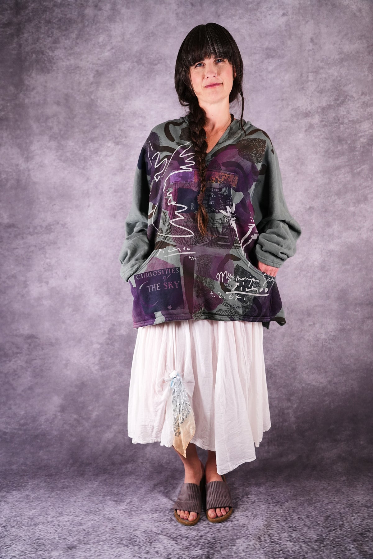 5273 Sketchbook Hoodie Pale Sage Enjoy Life