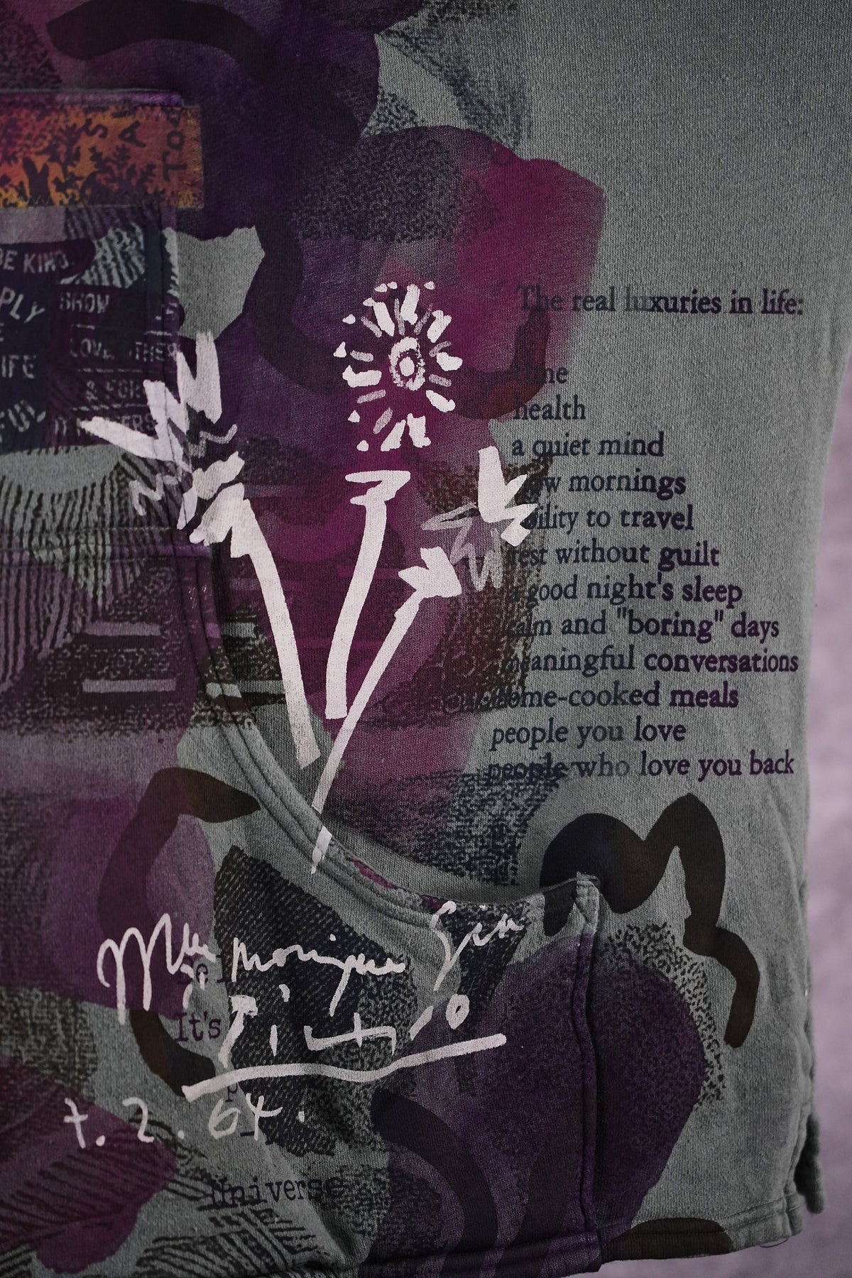 5273 Sketchbook Hoodie Pale Sage Enjoy Life