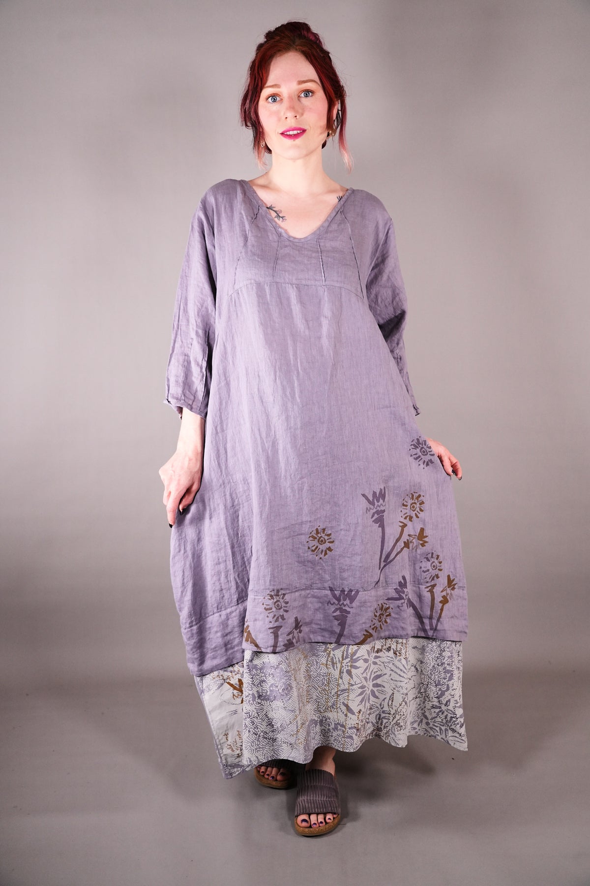 7156 Occasion Dress Shantung Spring Garden