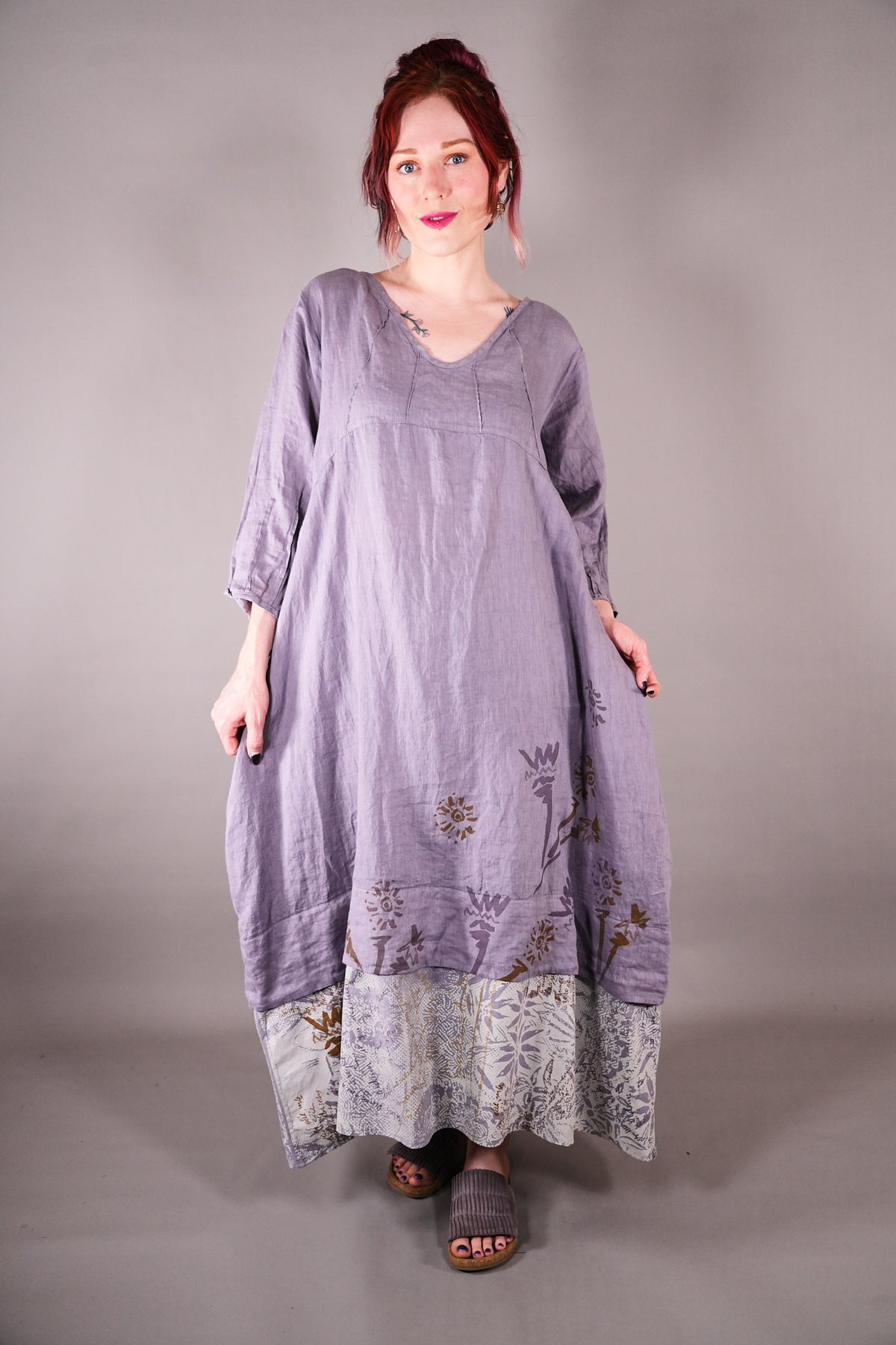 7156 Occasion Dress Shantung Spring Garden