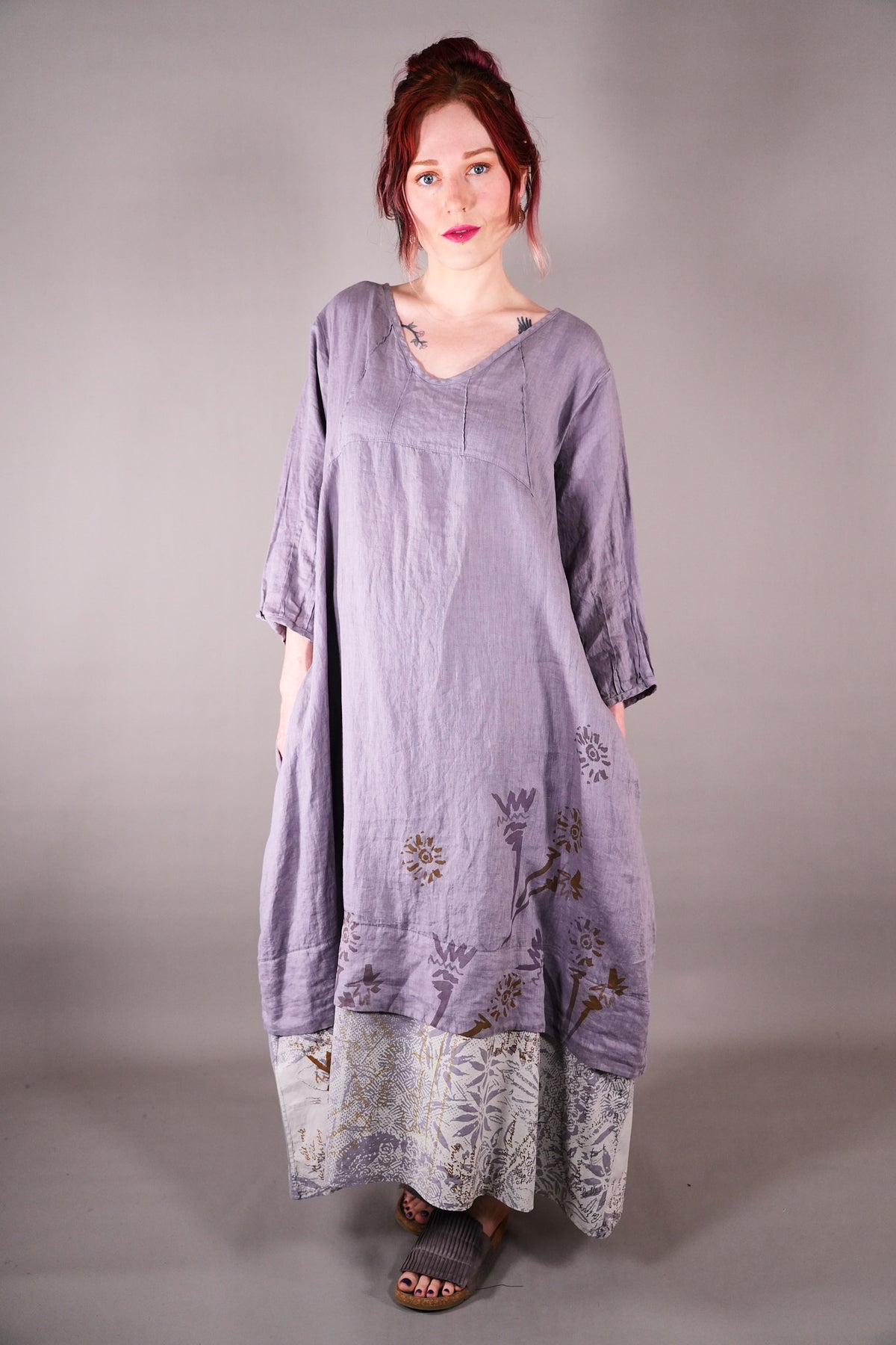 7156 Occasion Dress Shantung Spring Garden