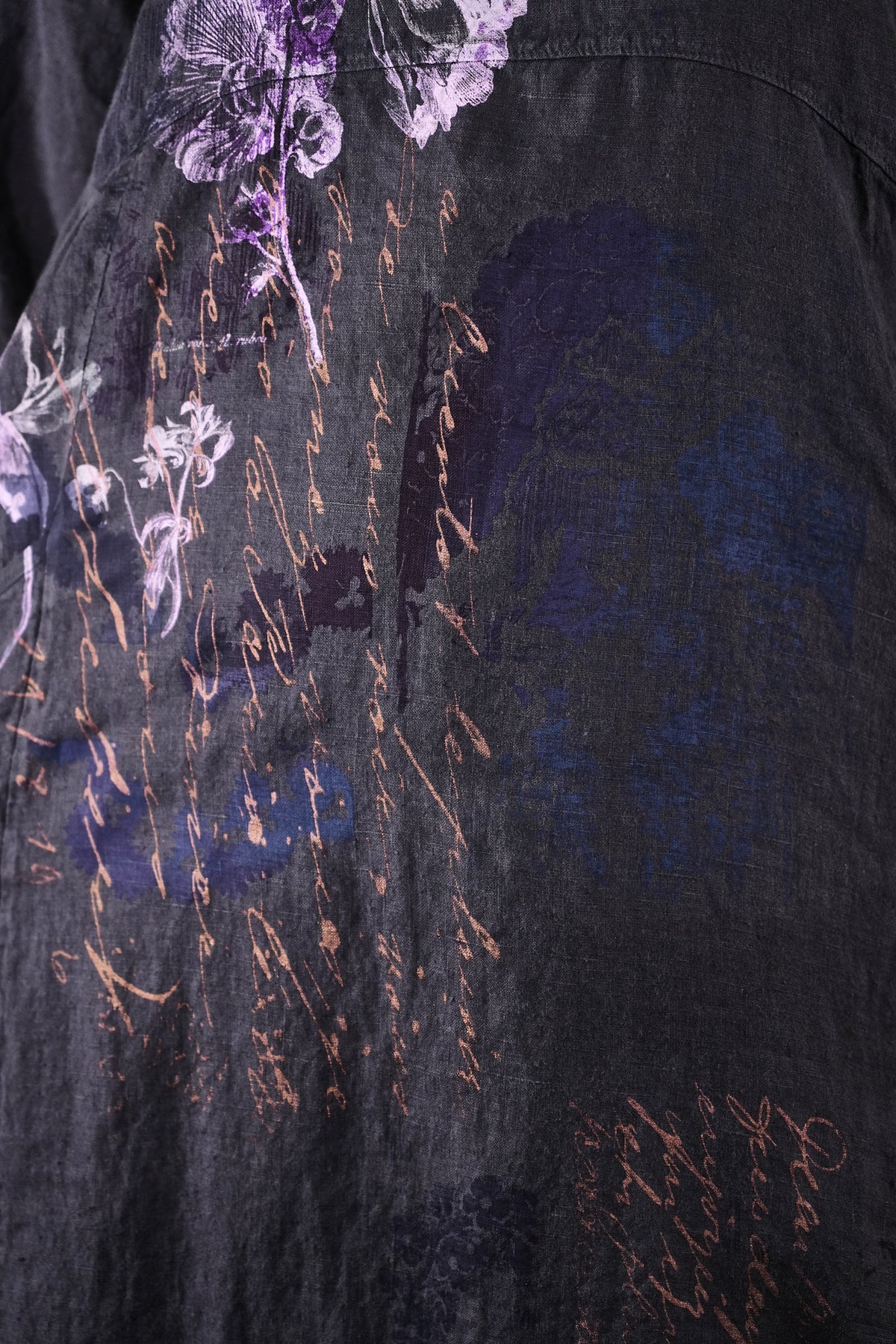 7221 Blue Fish Linen Dress Ironworks Poet