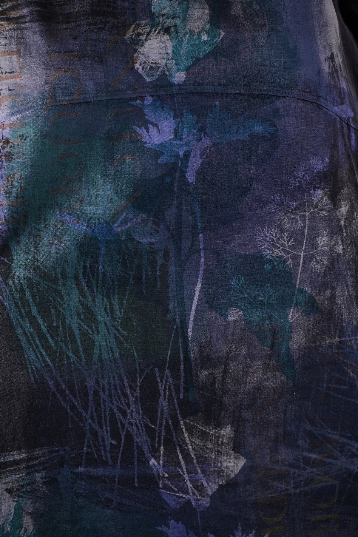 7221 Blue Fish Linen Dress Ironworks Cyano Lake
