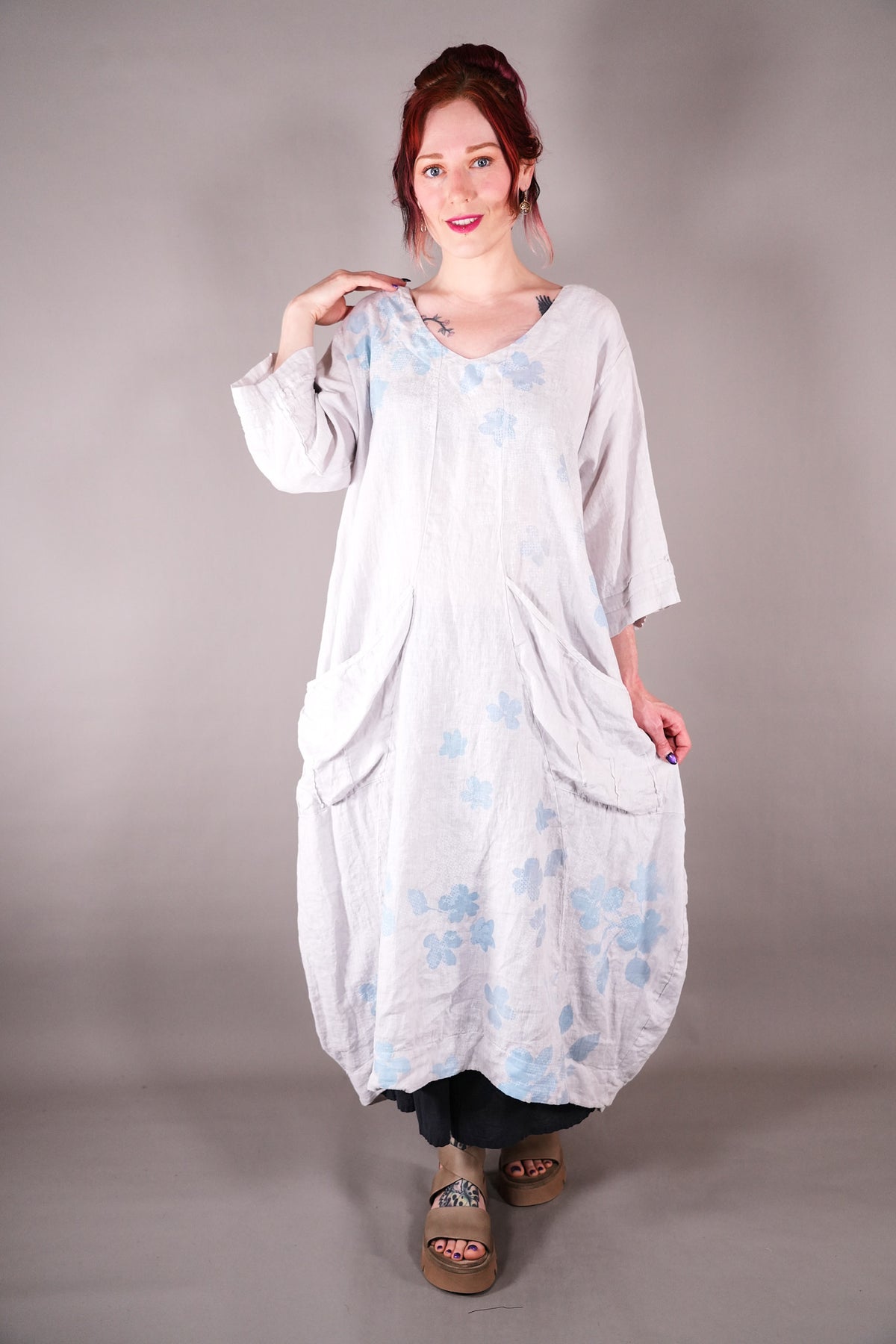 7237 Palette Moxy Dress Pearl Sky Blue Stitch