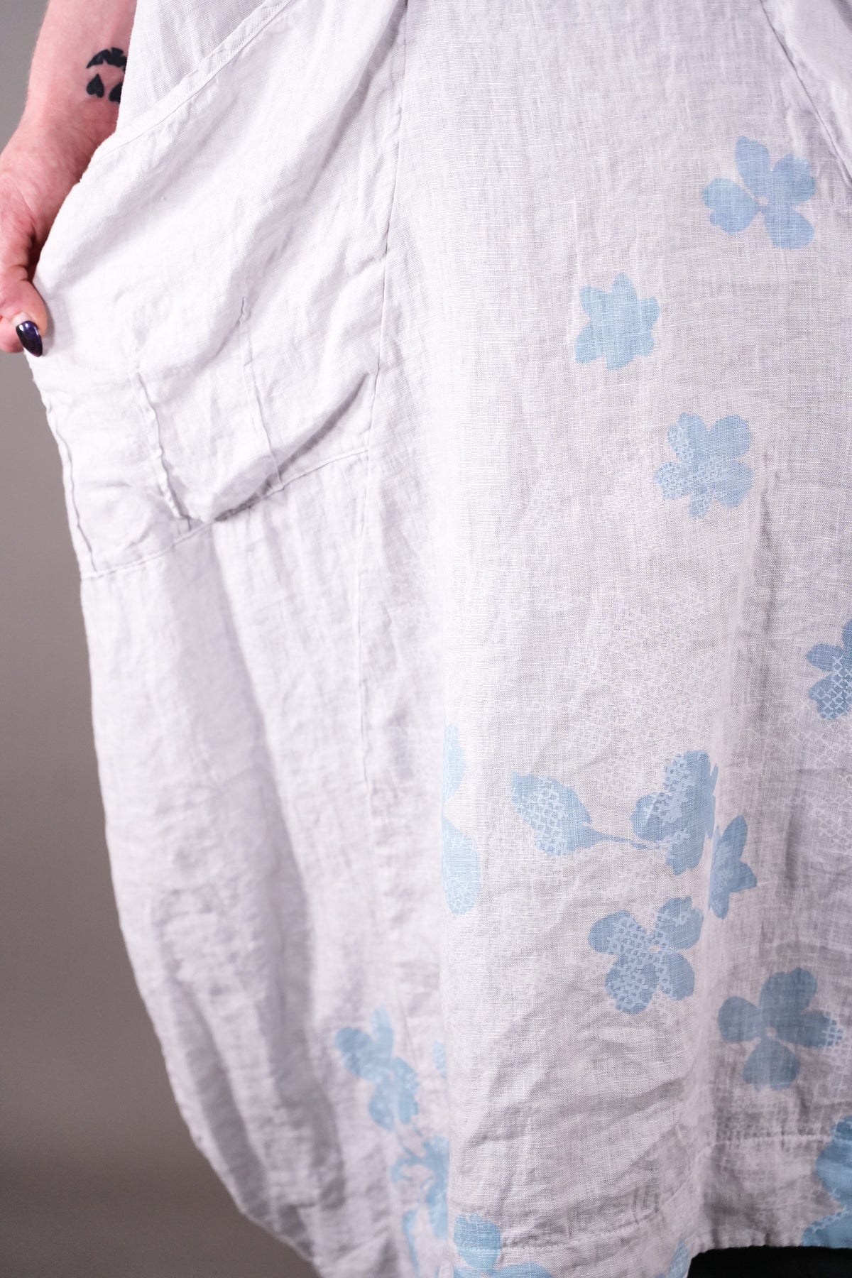 7237 Palette Moxy Dress Pearl Sky Blue Stitch