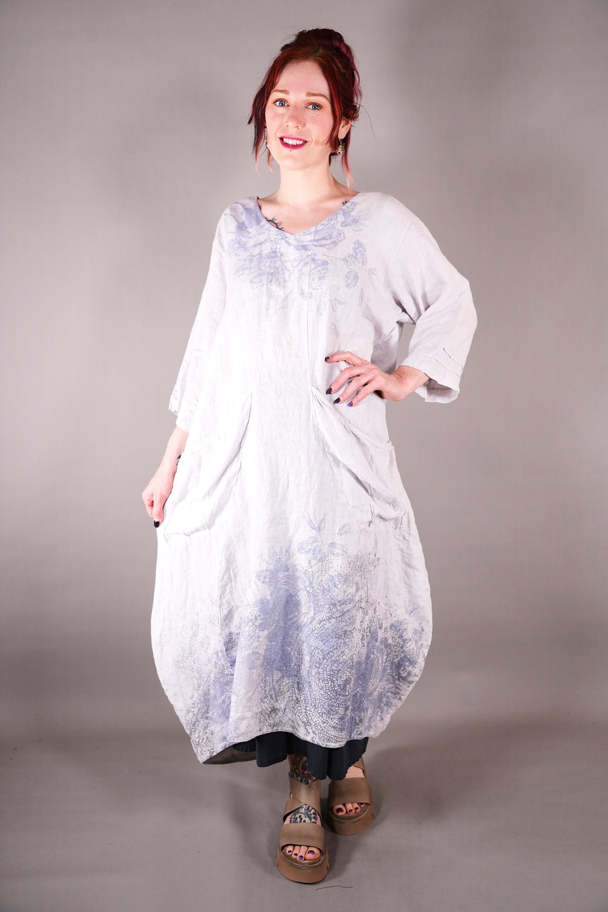 7237 Palette Moxy Dress Pearl Texture Rose