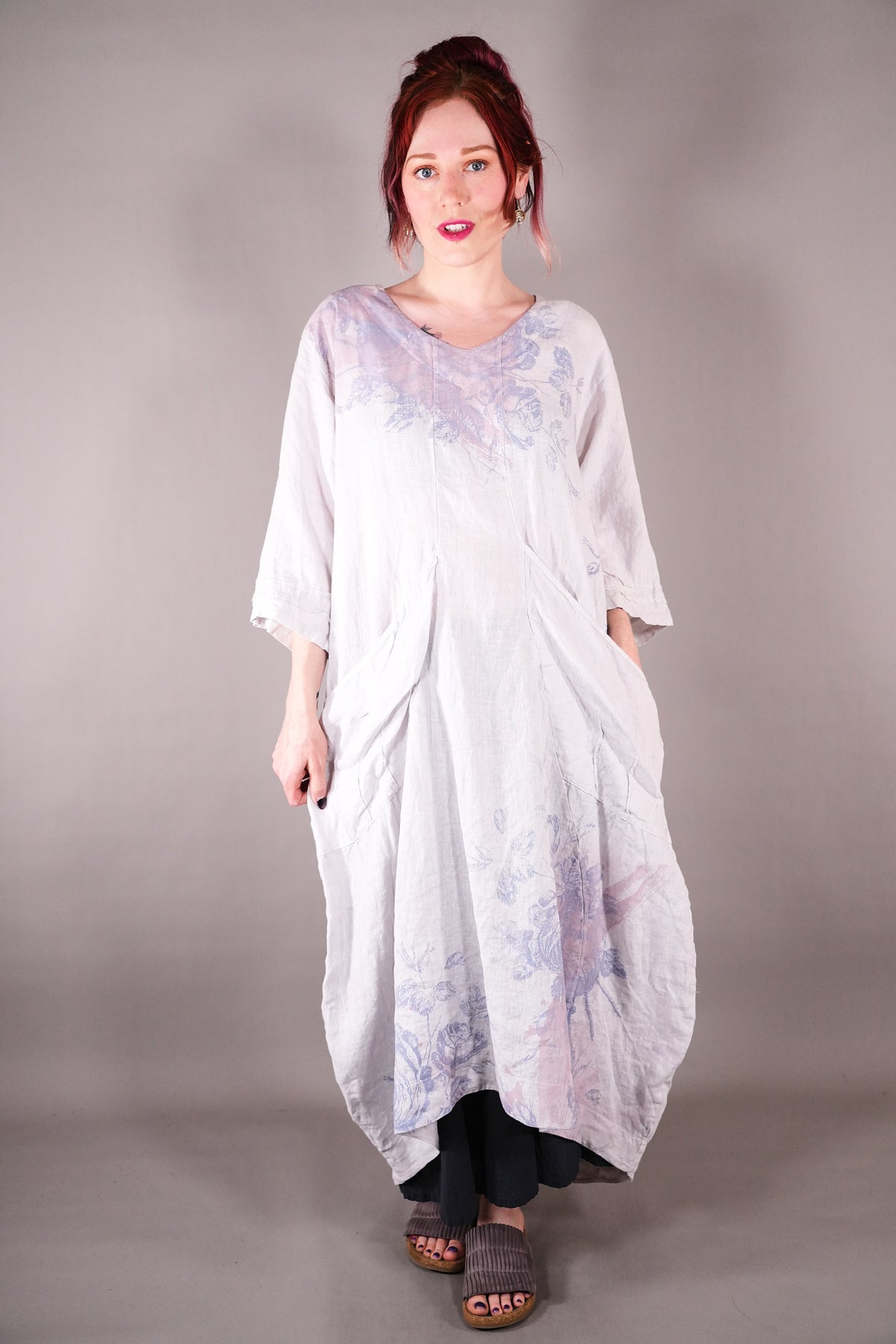 7237 Palette Moxy Dress Pearl French Roses