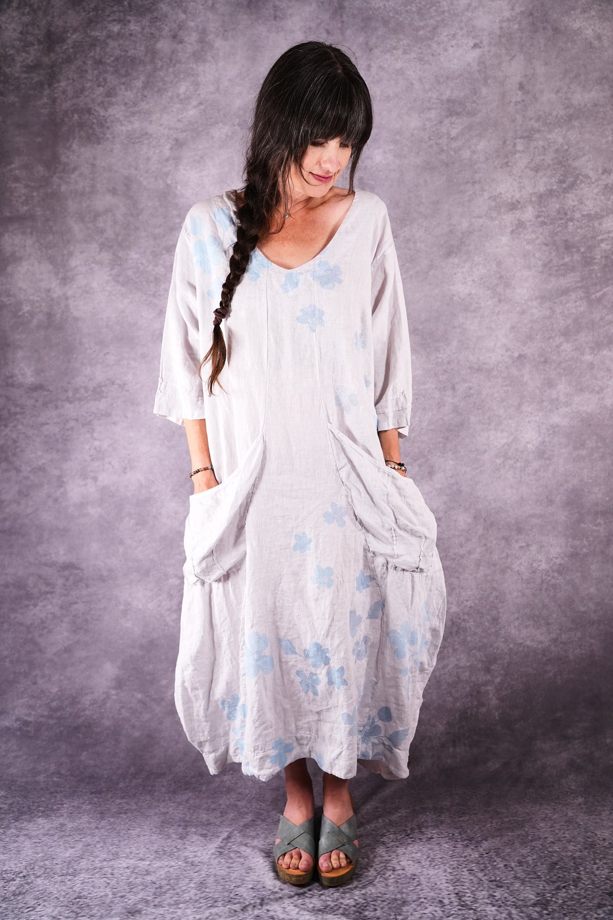 7237 Palette Moxy Dress Pearl Sky Blue Stitch