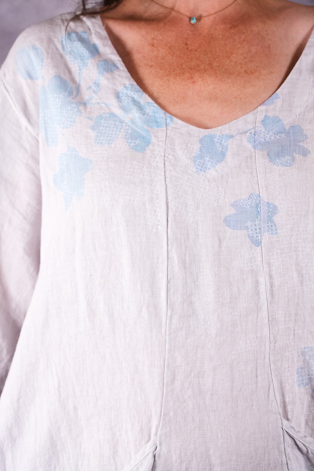 7237 Palette Moxy Dress Pearl Sky Blue Stitch