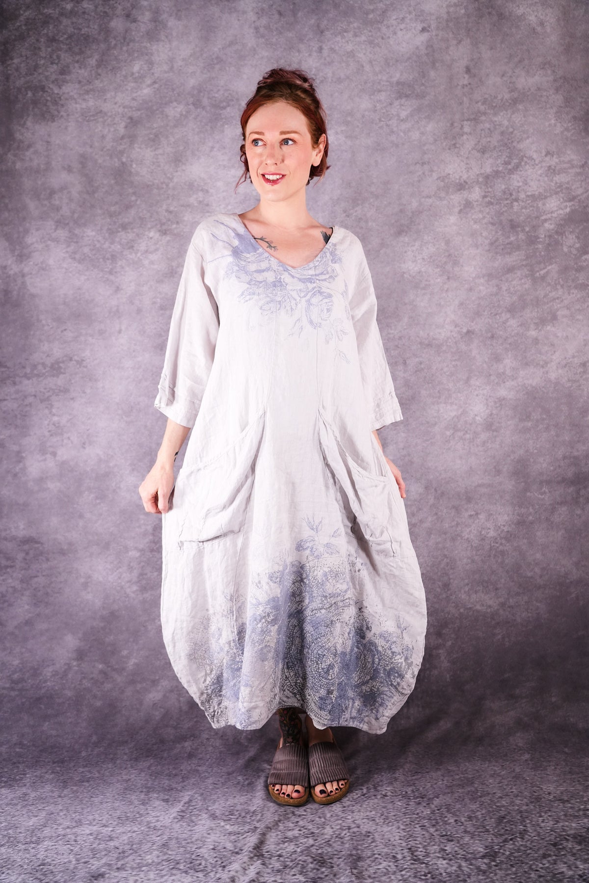 7237 Palette Moxy Dress Pearl Texture Rose