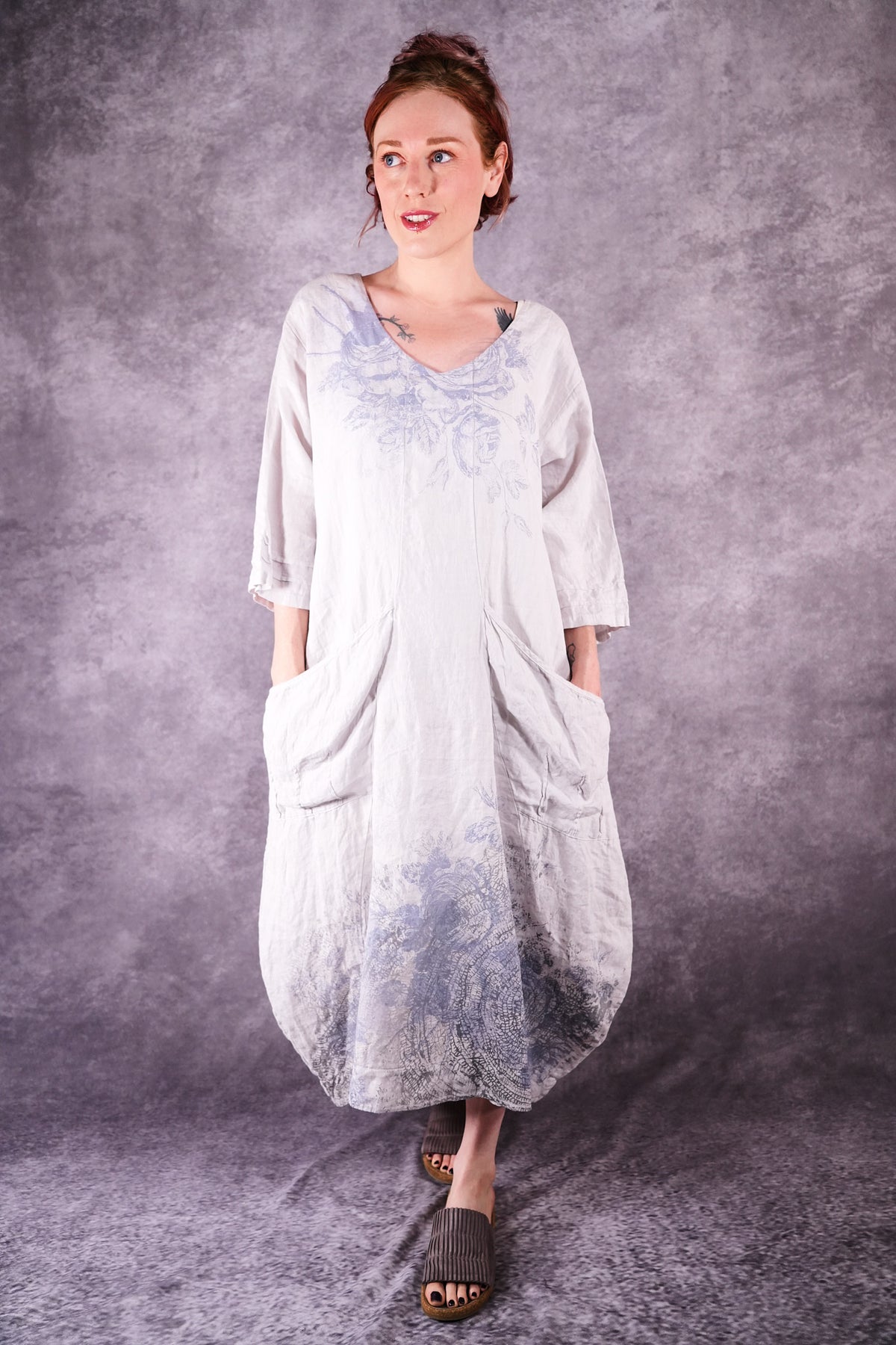 7237 Palette Moxy Dress Pearl Texture Rose