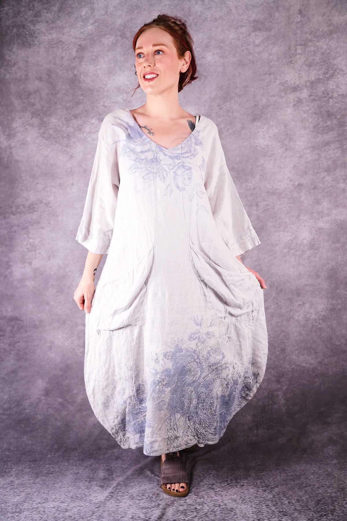 7237 Palette Moxy Dress Pearl Texture Rose