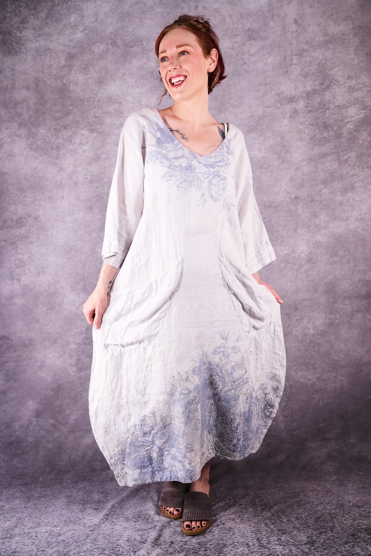 7237 Palette Moxy Dress Pearl Texture Rose