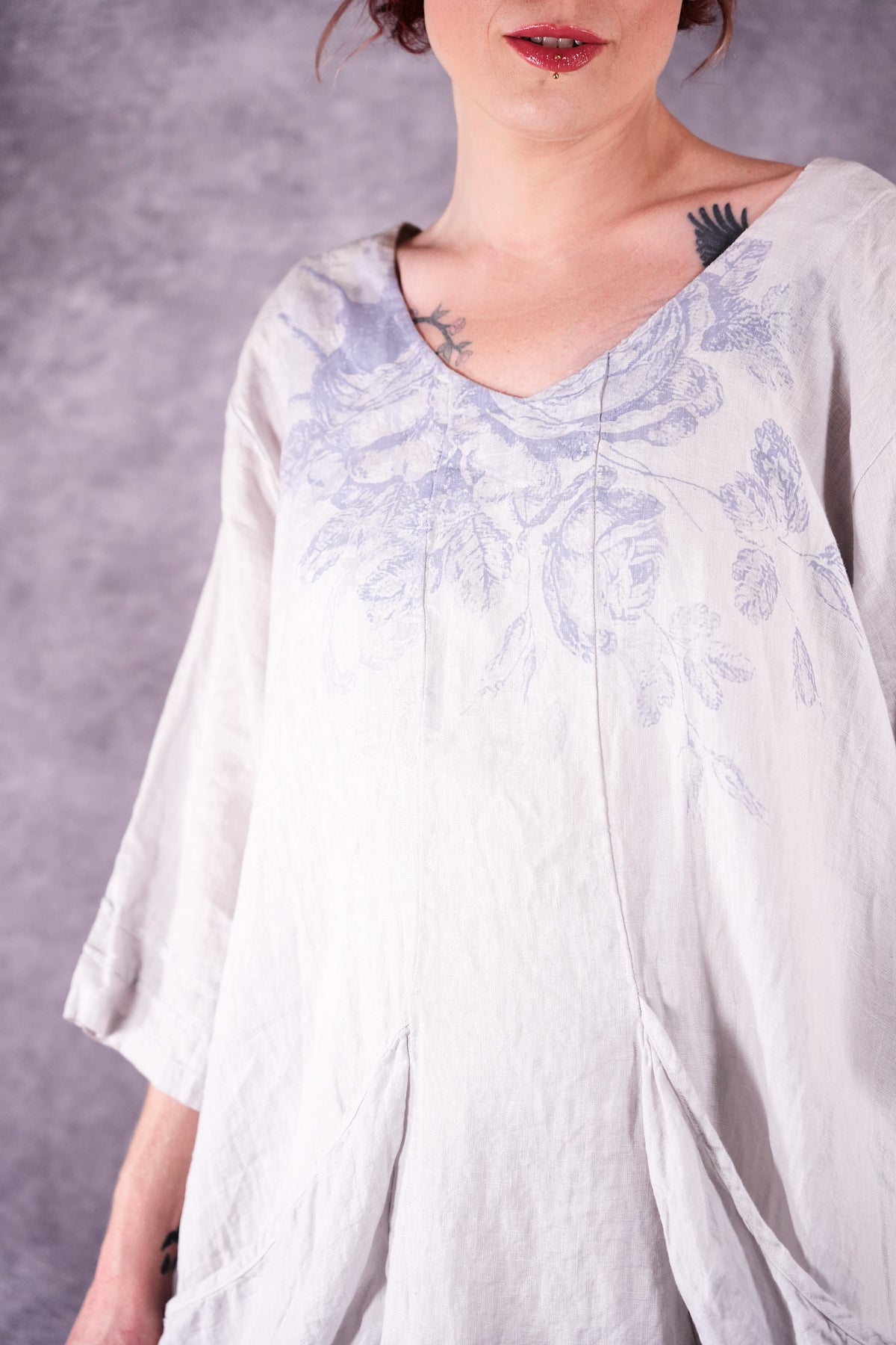 7237 Palette Moxy Dress Pearl Texture Rose
