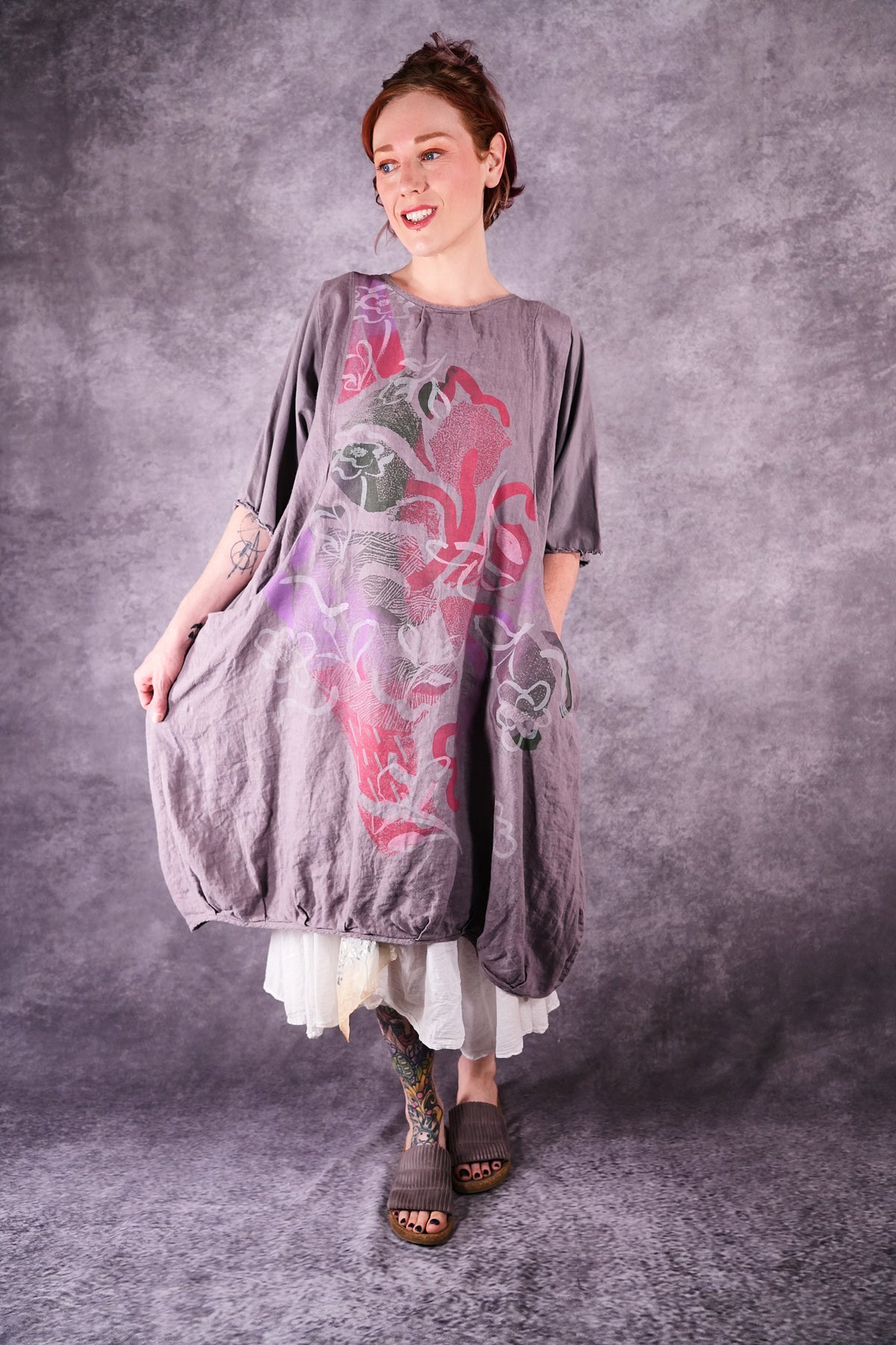 7256 Frenchtown Studio Dress Shantung Summer