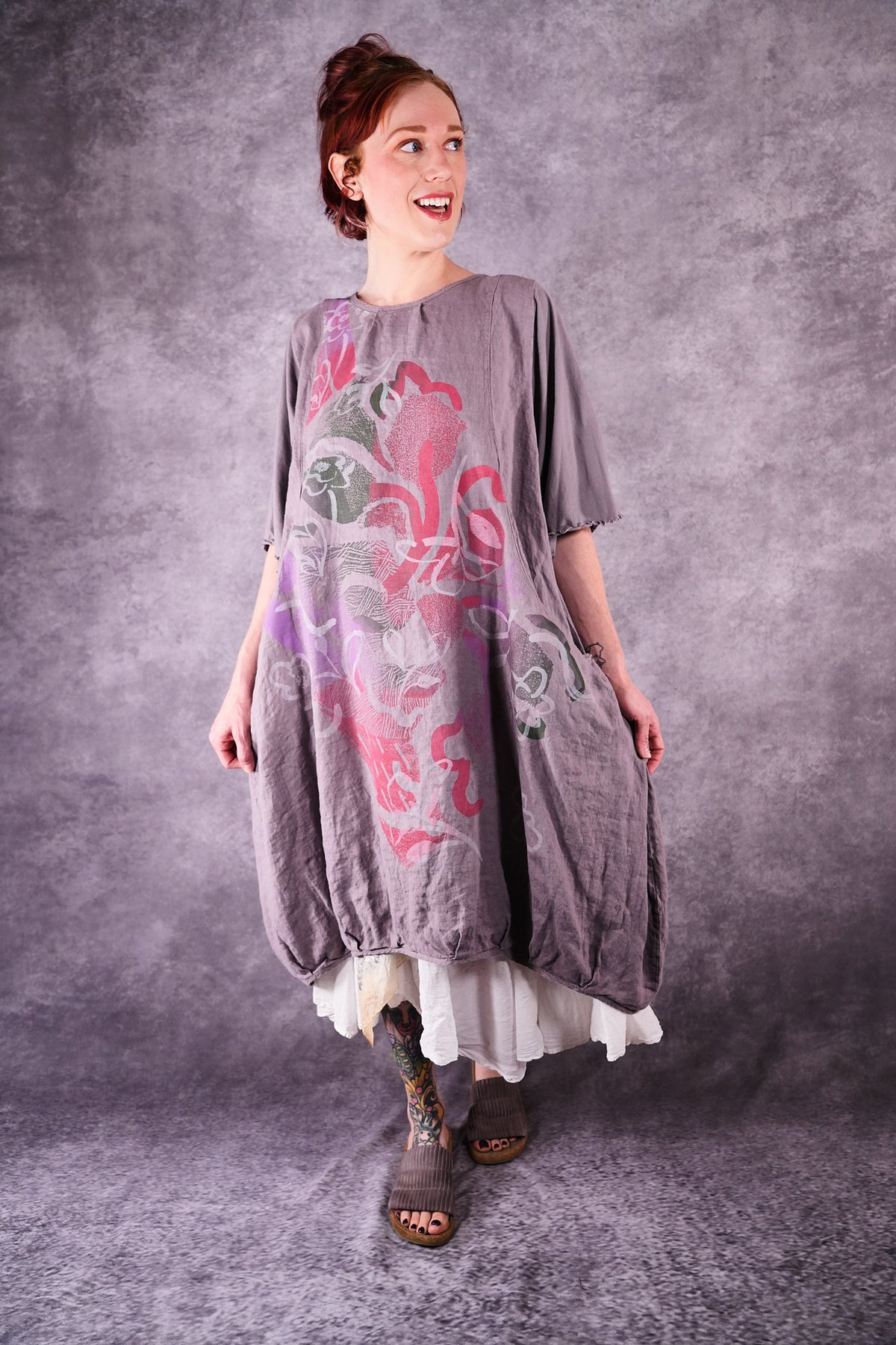 7256 Frenchtown Studio Dress Shantung Summer