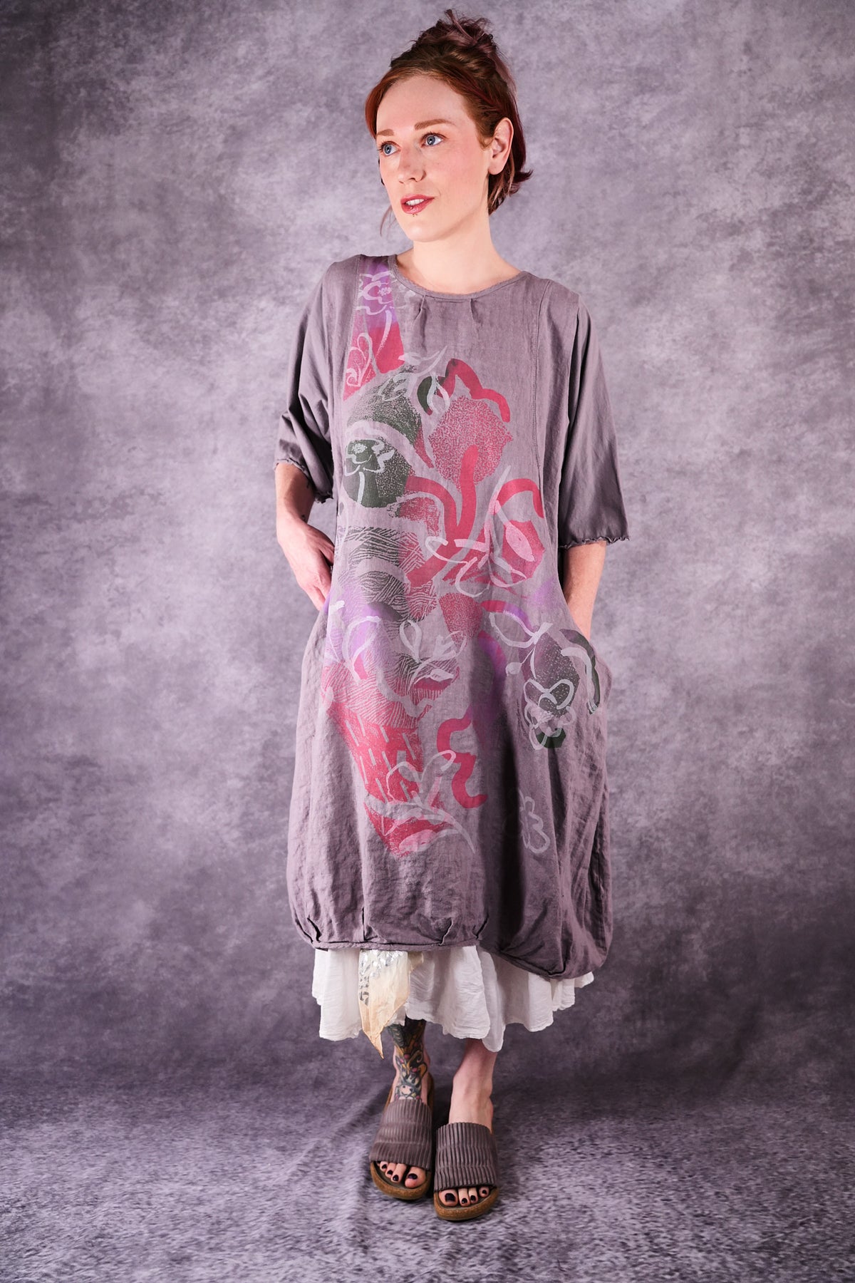 7256 Frenchtown Studio Dress Shantung Summer