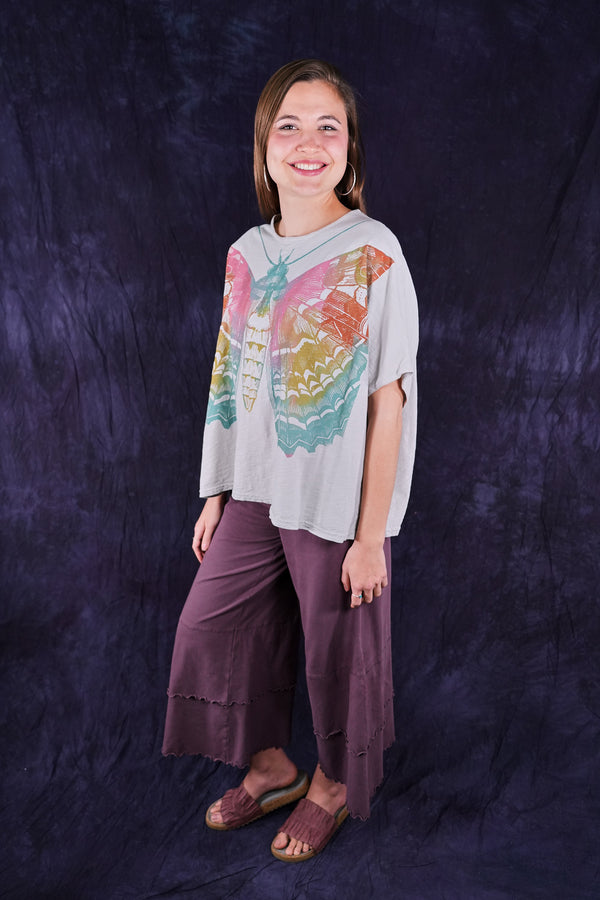 3239 Wide Leg Petaloon Fig Blue Fish Clothing