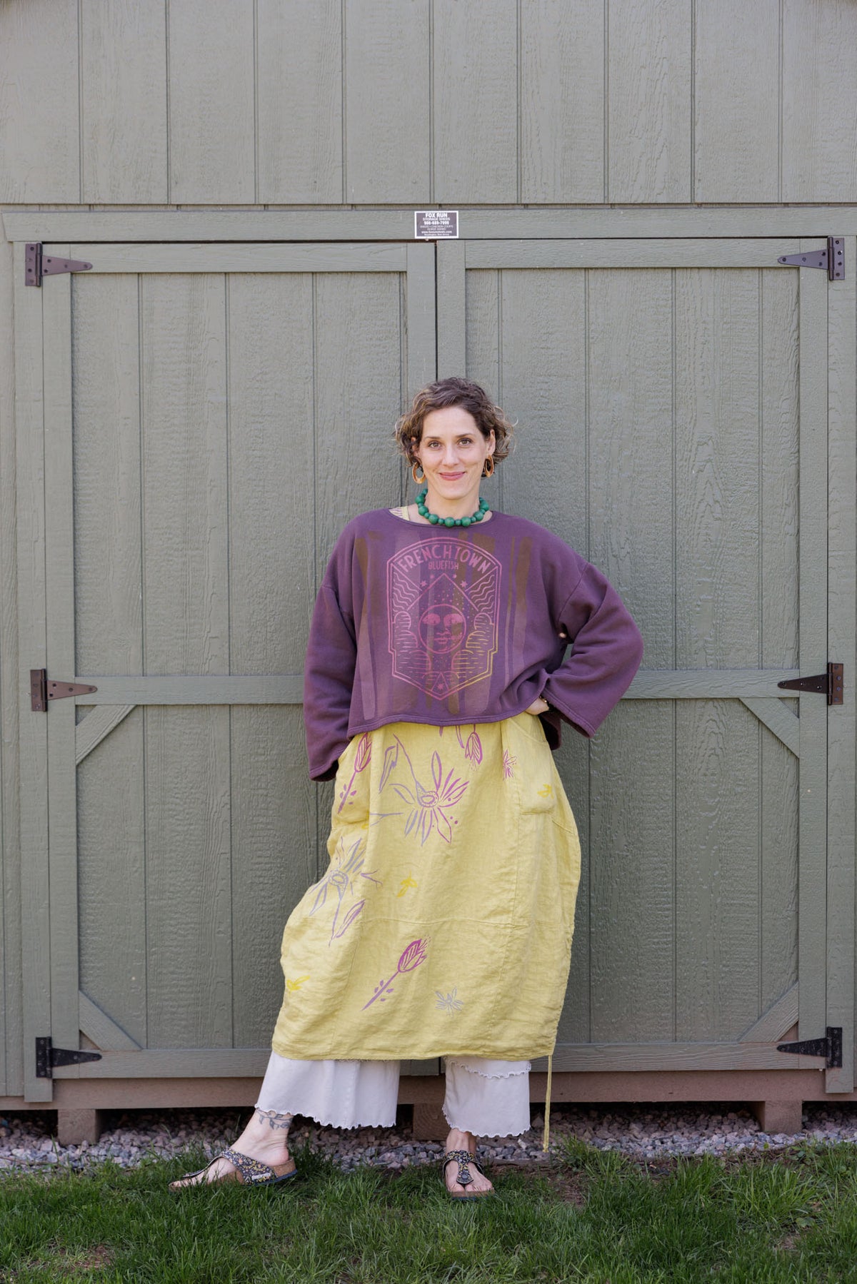 1608 Donna Sweatshirt Fig-P