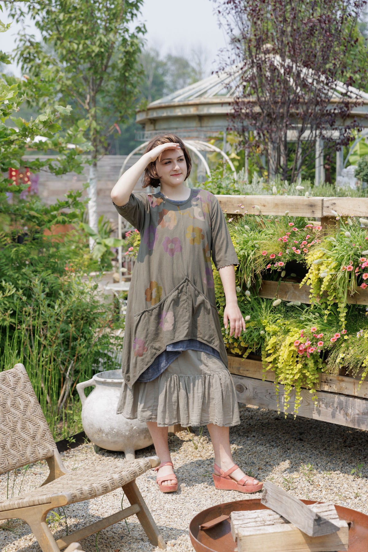 4191 Lawn Gather Skirt Dovetail