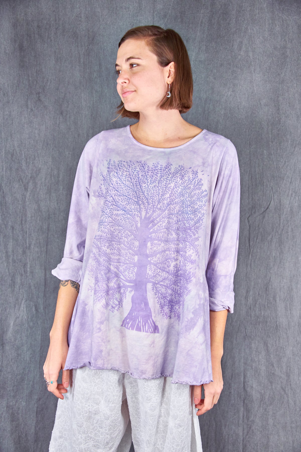 1190HD Cafe Tee Lavender-P