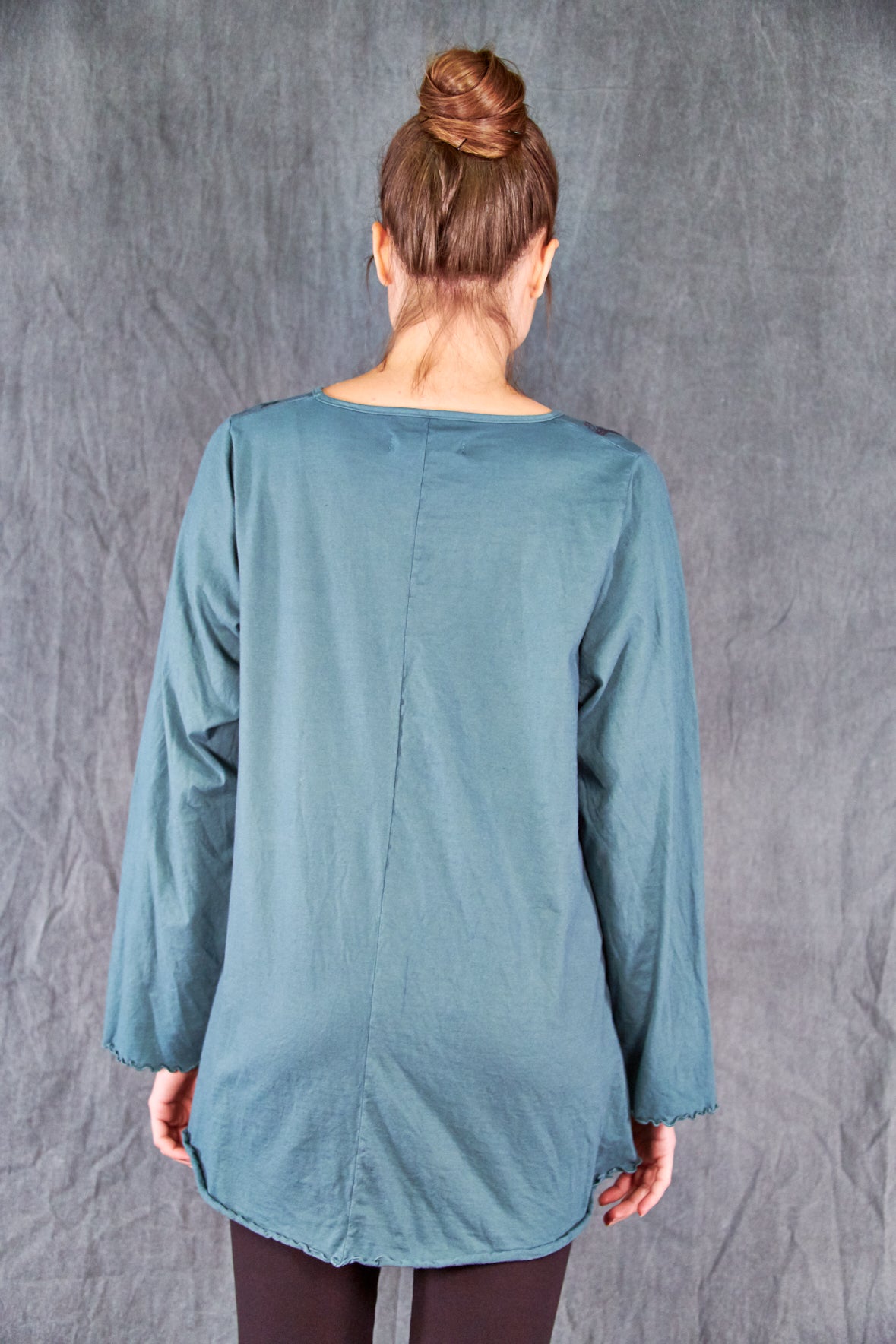 1190 L/S Cafe Tee Spruce-P